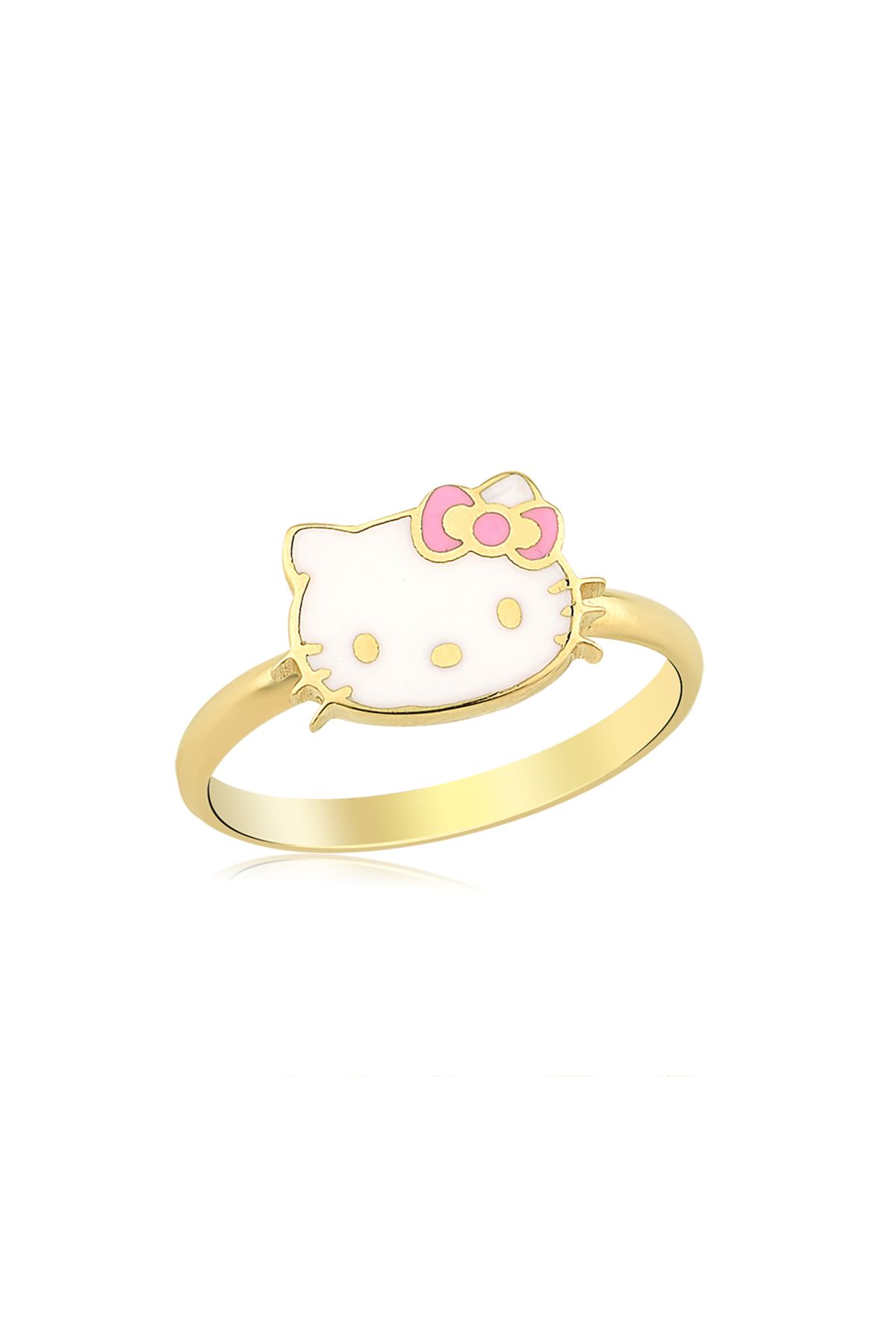 Hello Kitty Altın Yüzük Yz0352