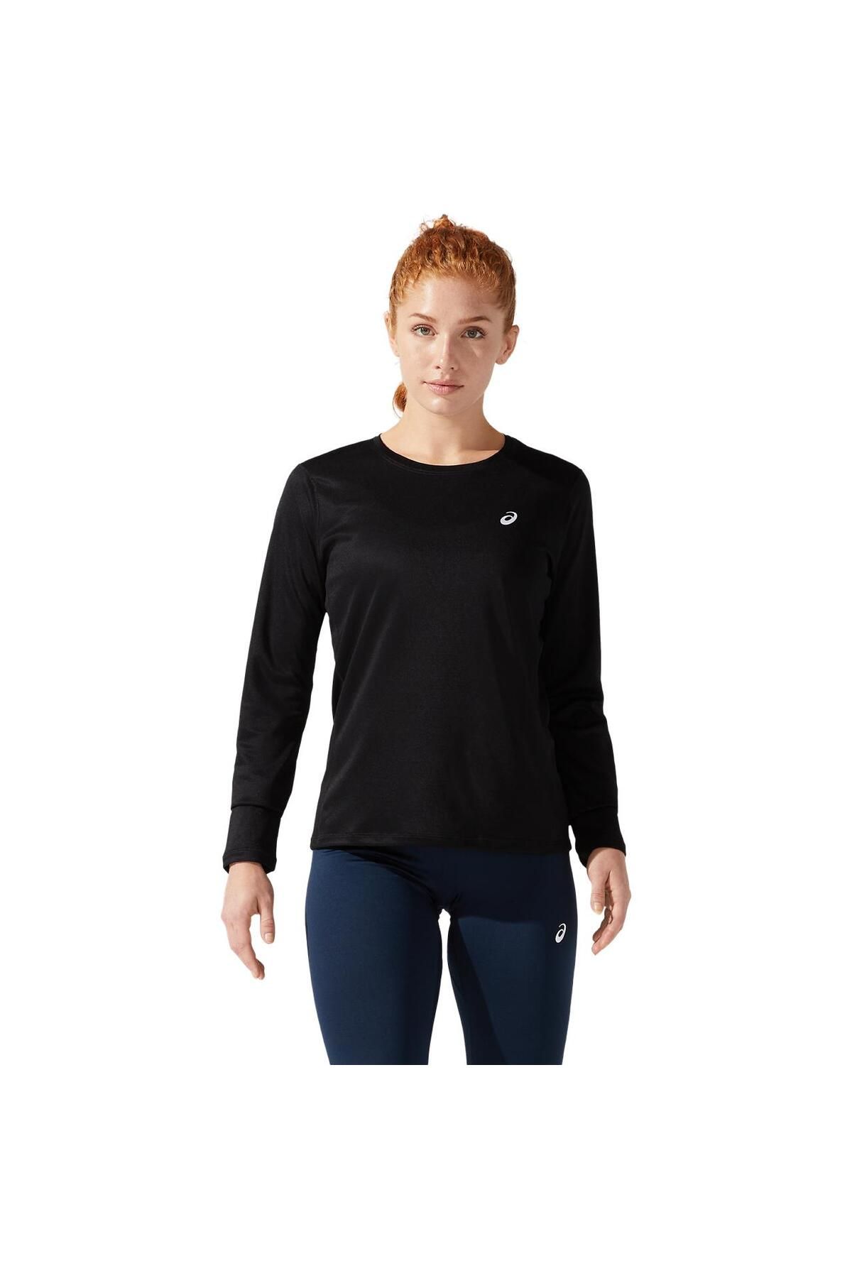 Asics Core Ls Top Kadın Siyah Uzun Kollu Tshirt 2012c333-001