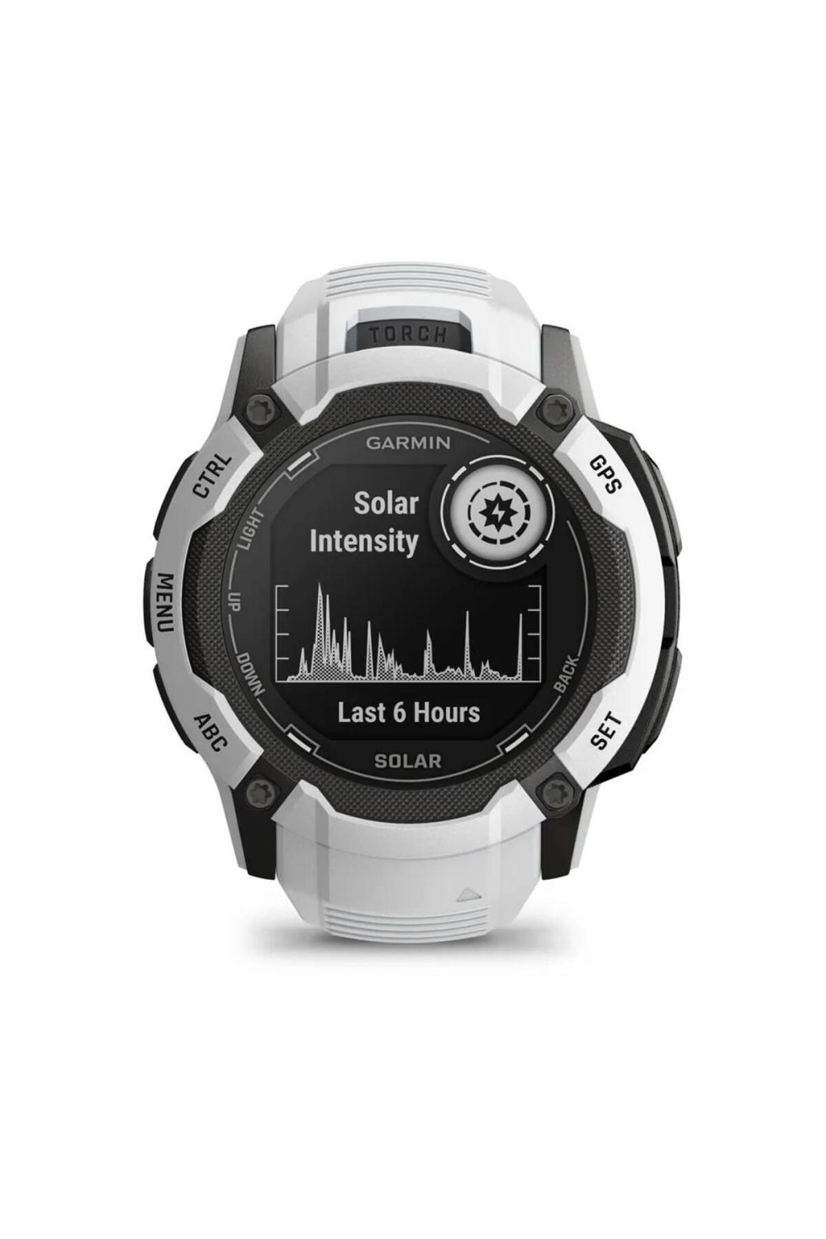 Garmin Instinct 2x Solar Beyaz Multisport Akıllı Saat