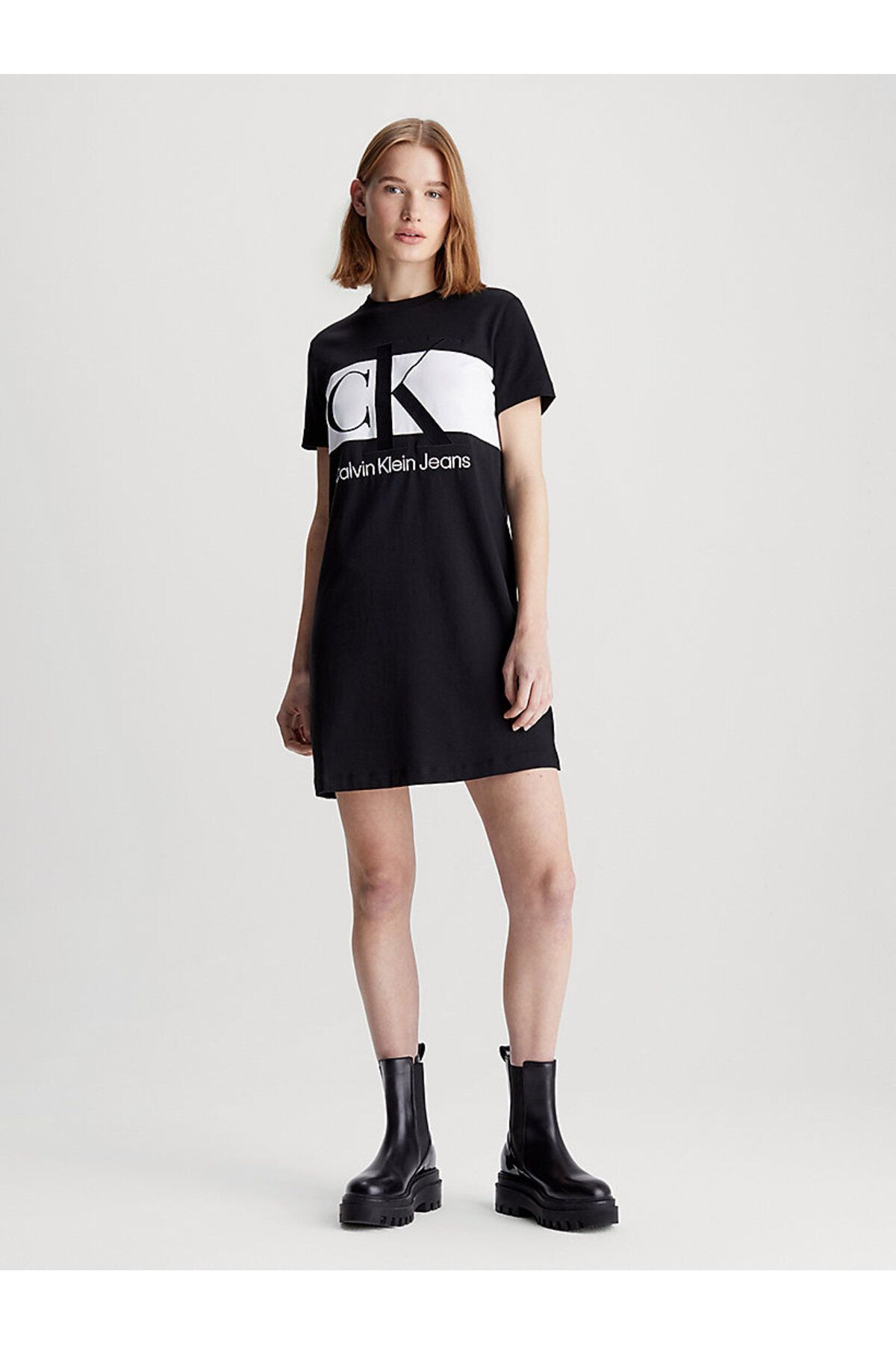 Calvin Klein BLOCKING T-SHIRT DRESS