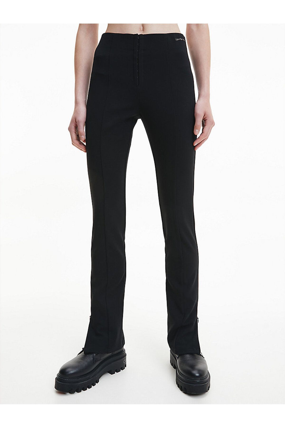 Calvin Klein SLIM FIT HIGH WAIST PANTS