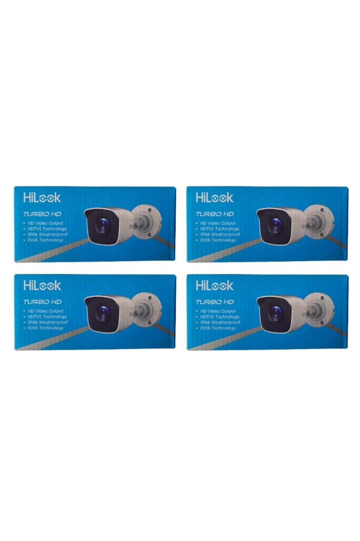 Hilook THC-B120-PC 2MPix 20MT Gece Görüşü 4'lü Set