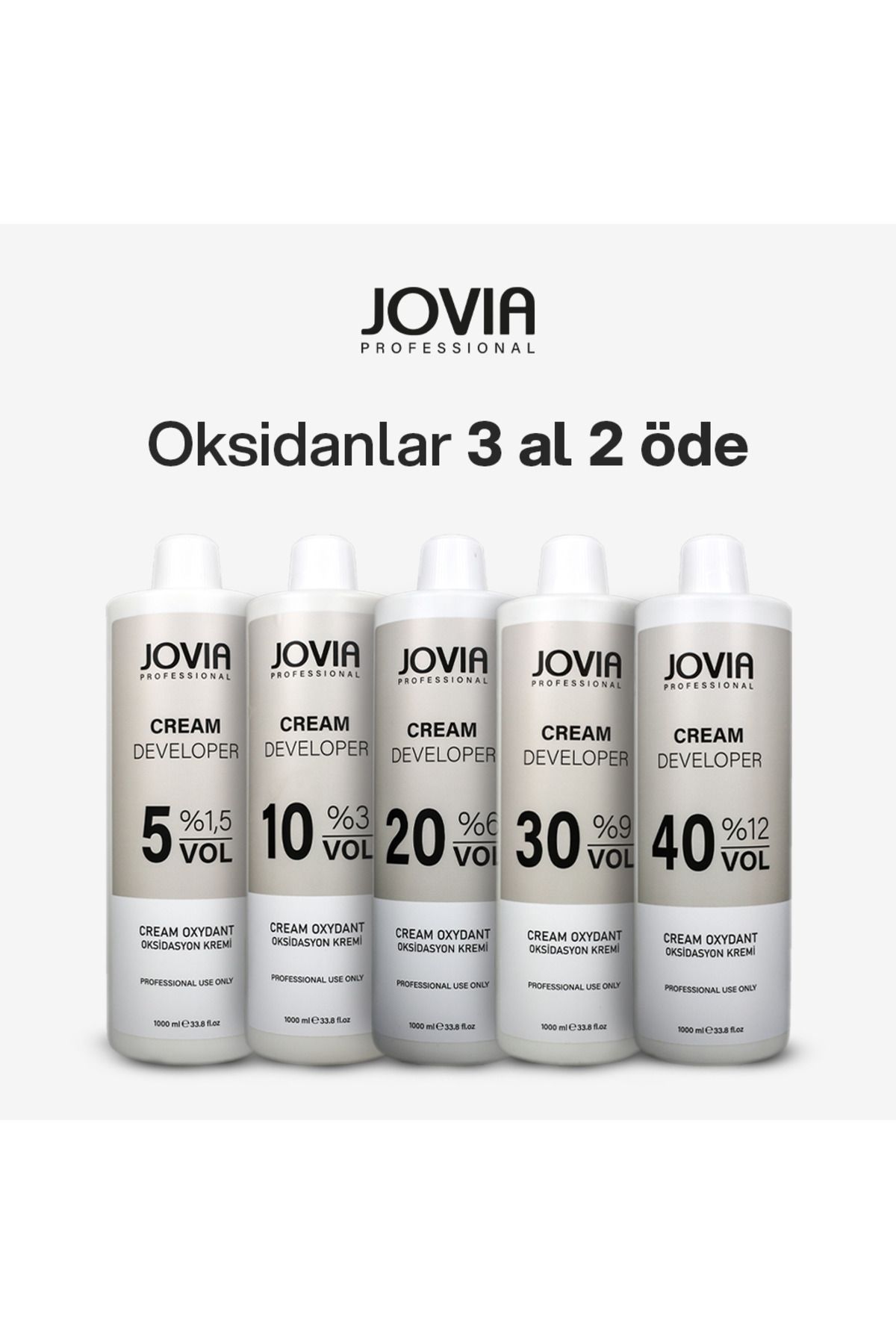 Jovia Cream Developer 10 Vol %3 Cream Oxydant Oksidasyon Kremi