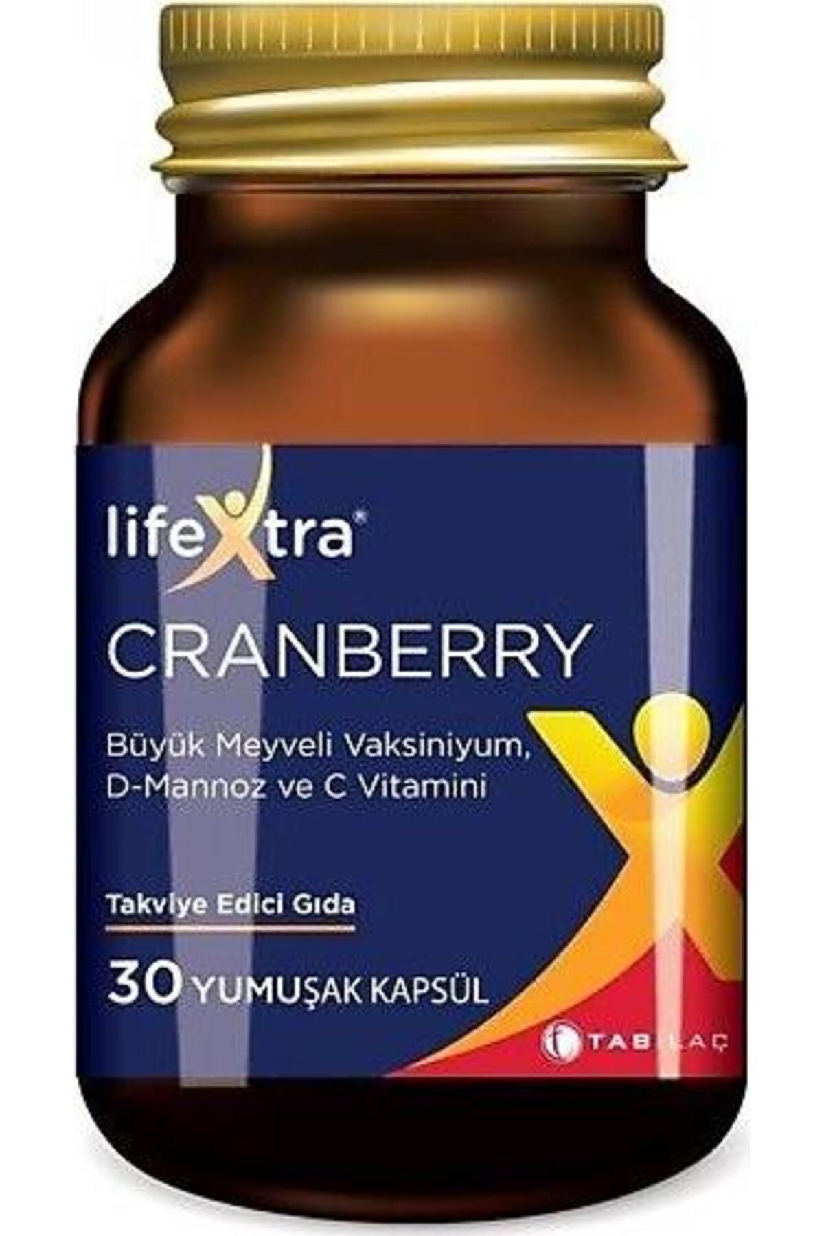 Tab Lifextra Cranberry 30 Kapsül