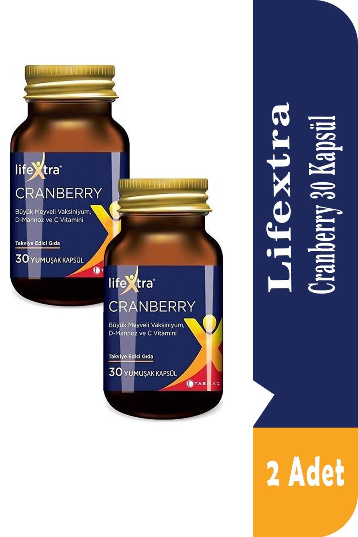 Tab Lifextra Cranberry 30 Kapsül 2 Adet