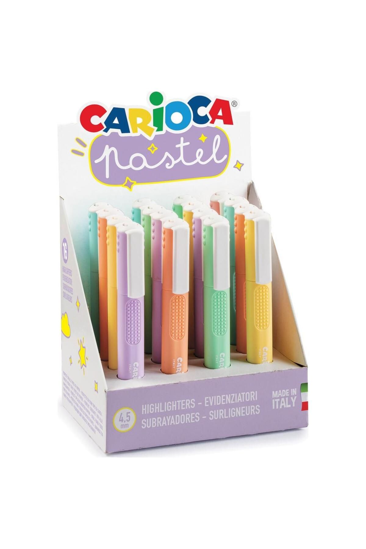 Carioca Pastel Işaretleme Kalemi 16 Lı Stand