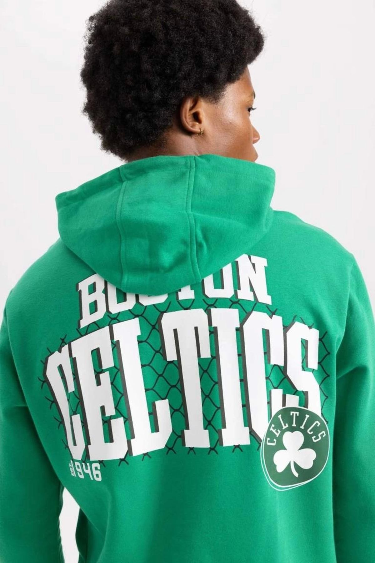 Defacto A7277 Fit Nba Boston Celtics Sweat Shirt