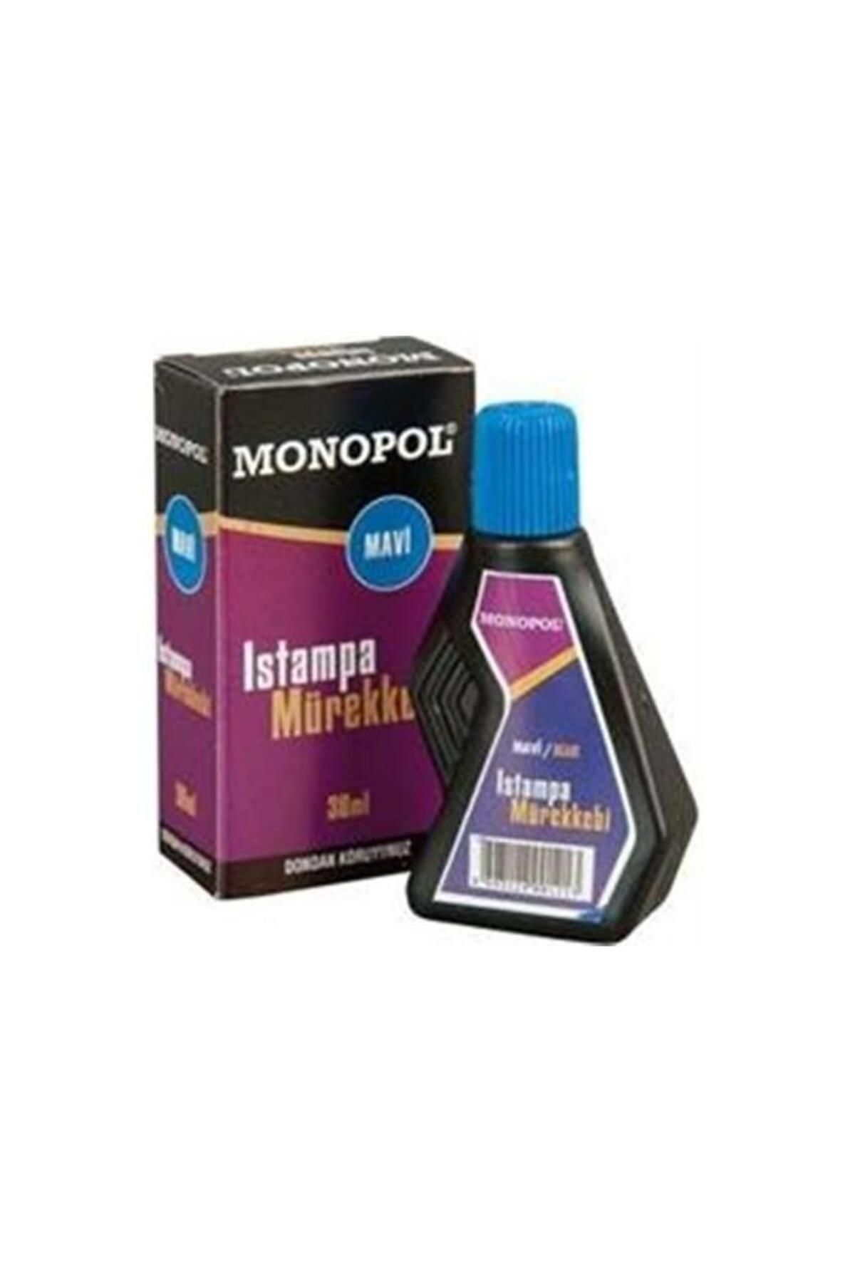 Monopol Istampa Mürekkebi 30 ml Mavi