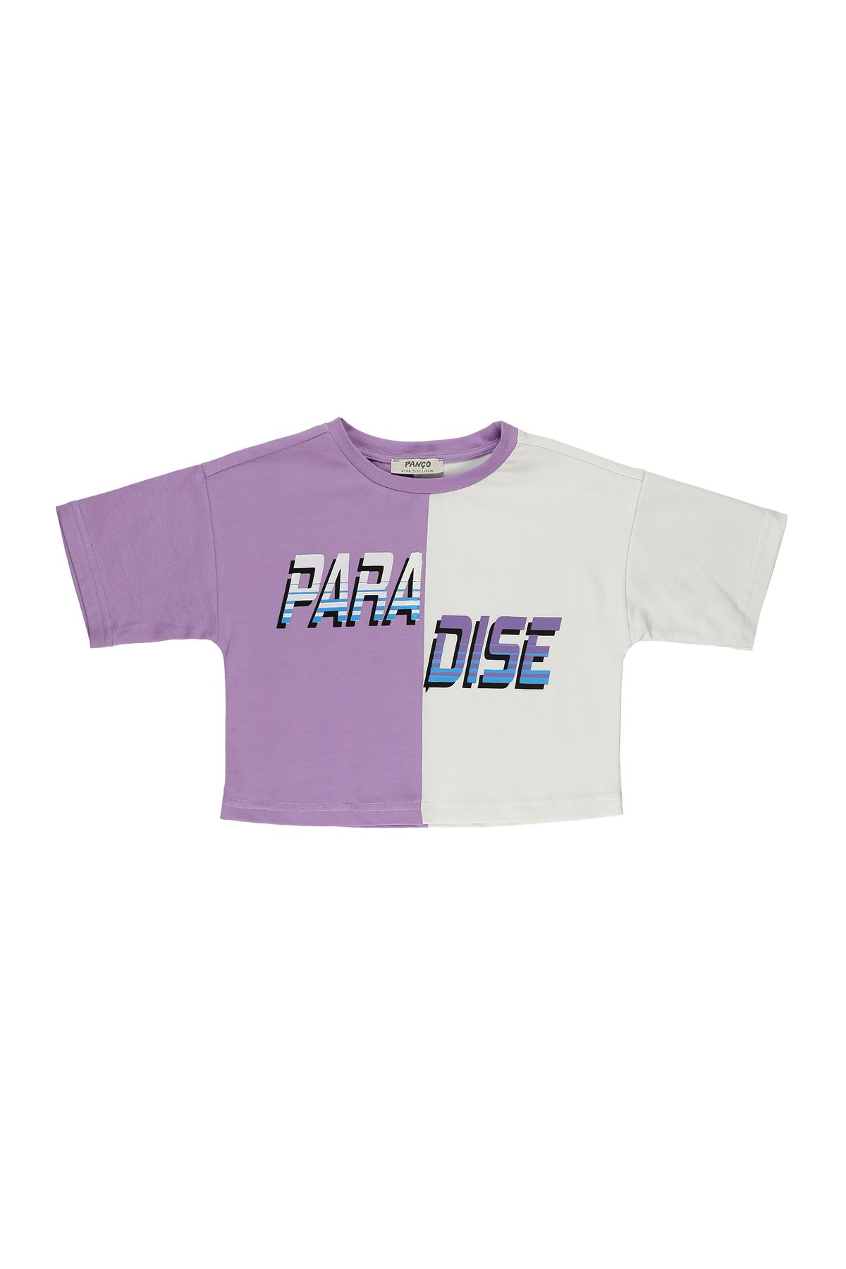Panço Kız Çocuk Baskı Detaylı T-shirt