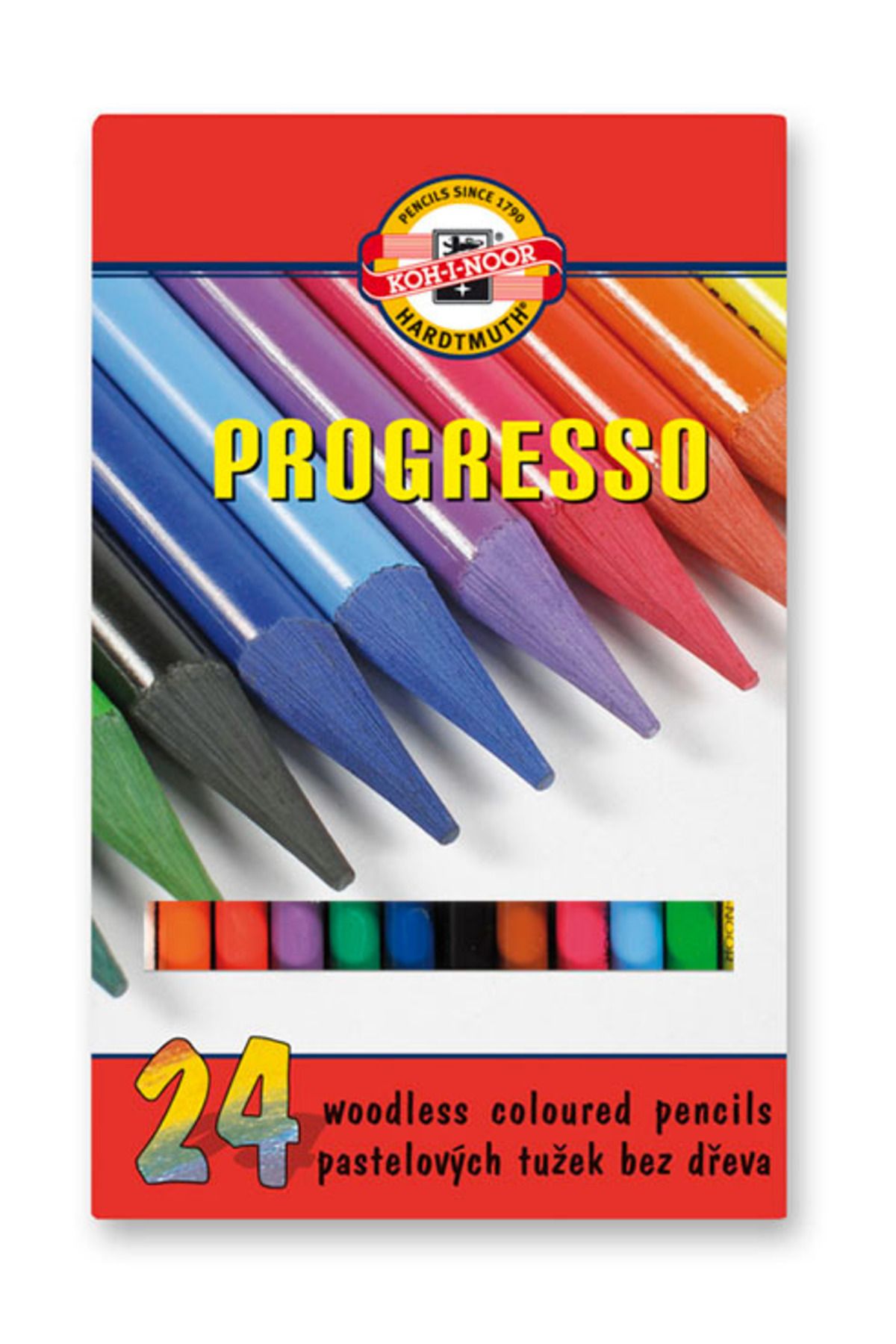 Kohinoor Set Of Woodless Coloured Pencils 8758 (24 LÜ)