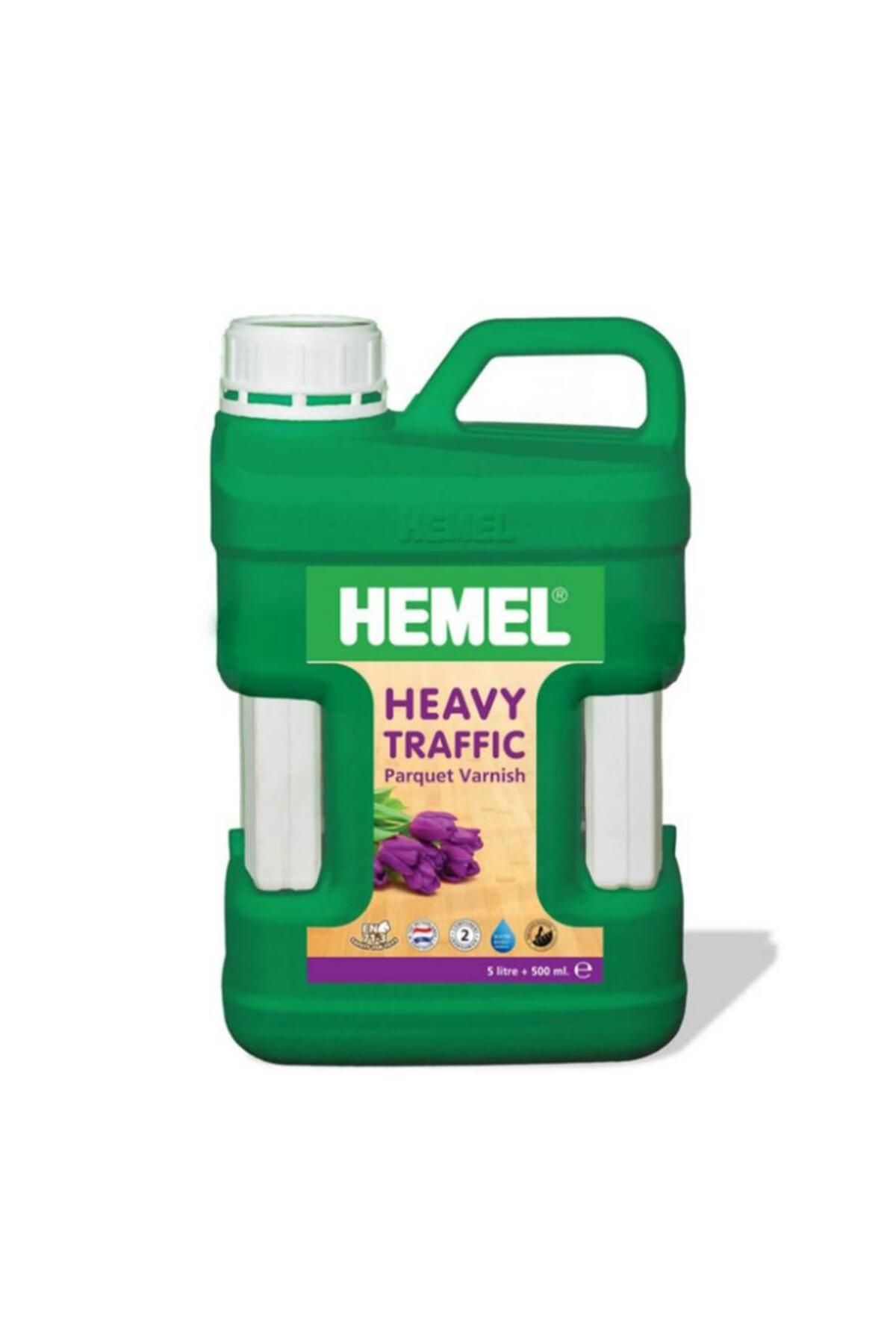 Hemel Heavy Traffic 2C Parke Vernik İpek Mat 5,5lt