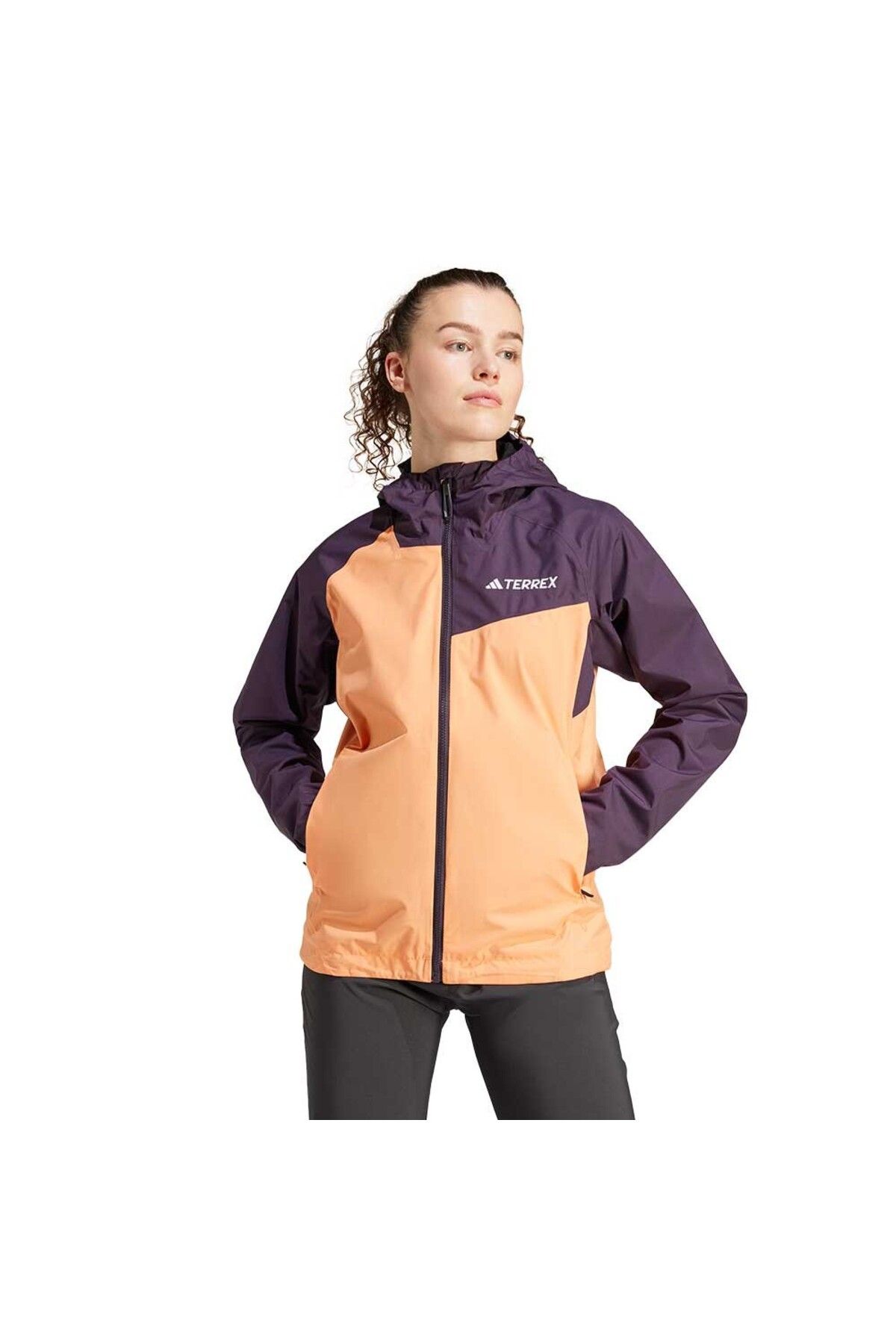 adidas Kadın Koşu Yürüyüş Ceket-TERREX MULTİ 2L RAIN.RDY
