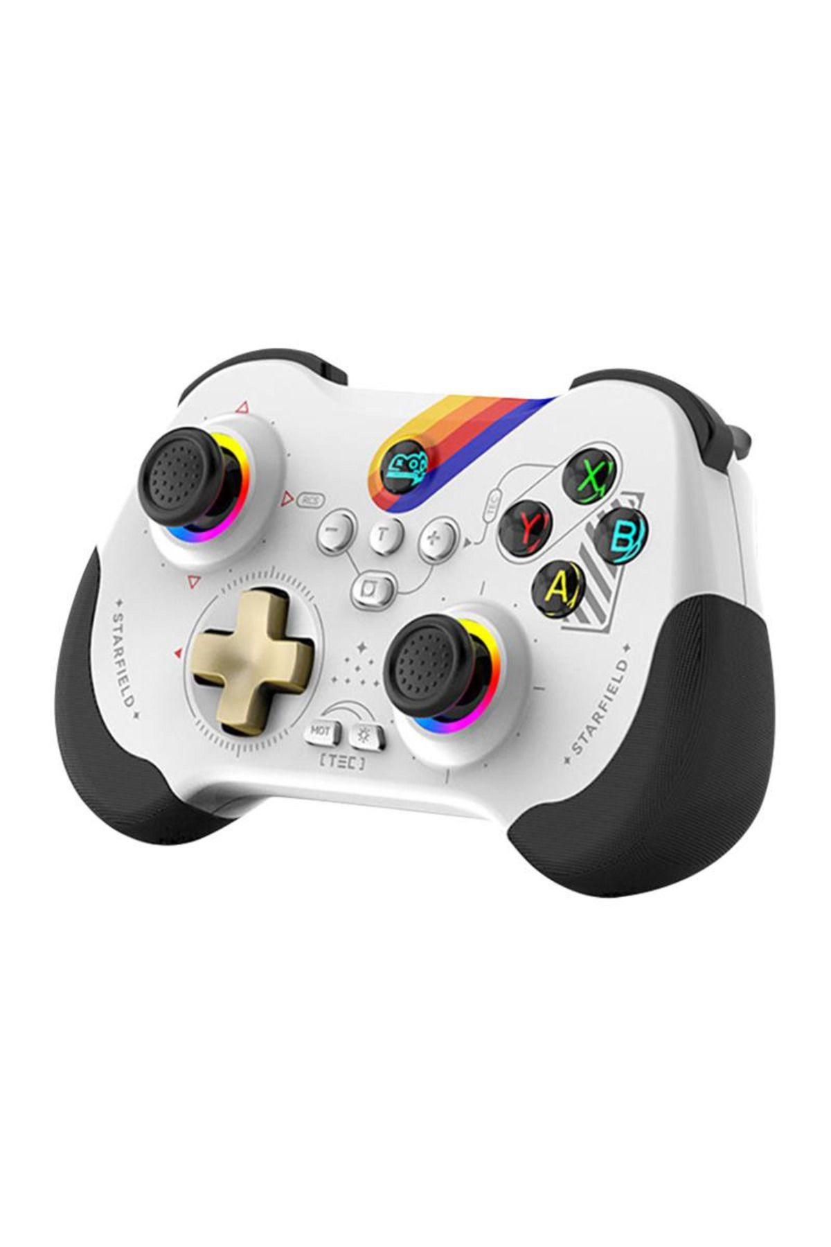 Corsair Z01 PC/PS4/PS3/IOS/Switch/Android Telefon TV Tablet Titreşimli RGB Bluetooth Joystick Gamepad