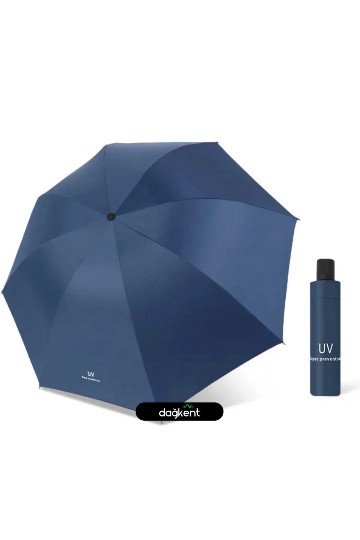Dağkent Premium Kalite Full Otomatik Lacivert Renk Şemsiye