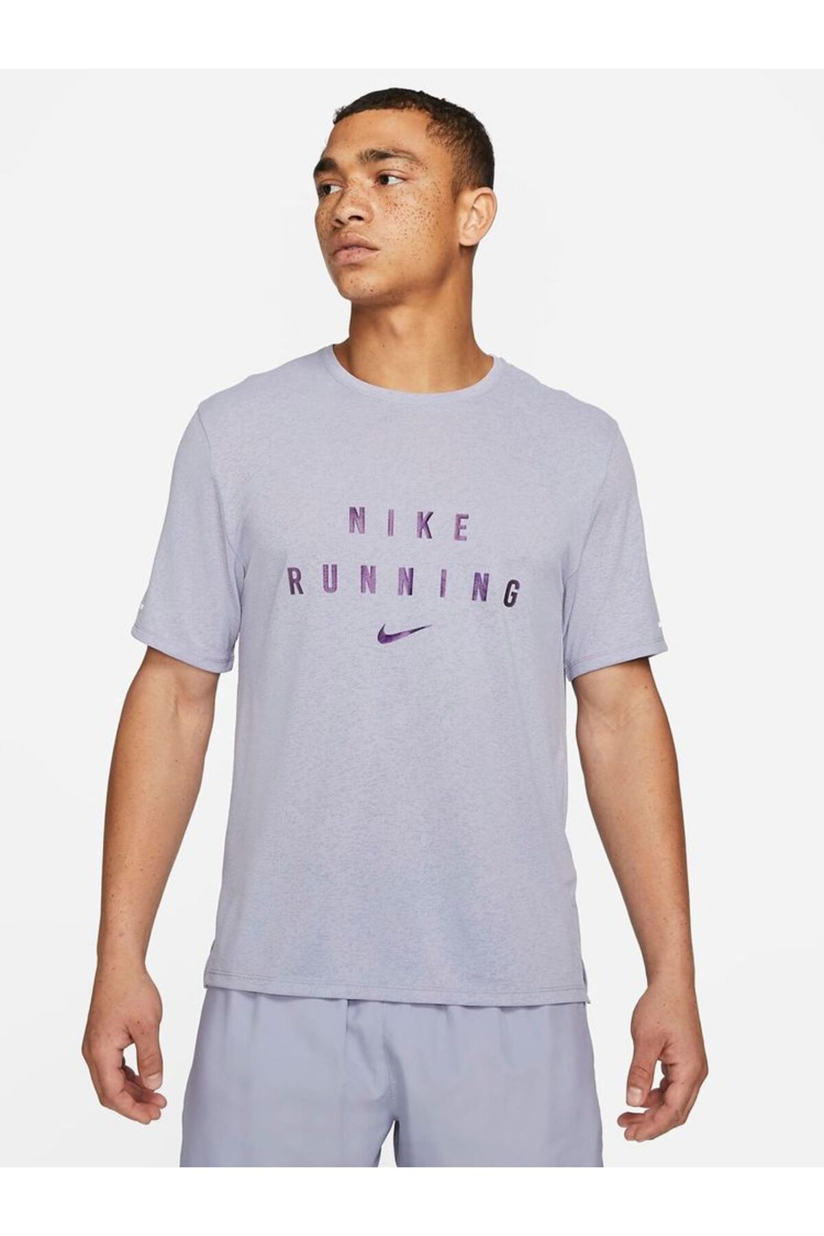 Nike M Nk Rn Dvn Dri-fit Miler Gx Erkek Koşu Tişört Dn4502-519