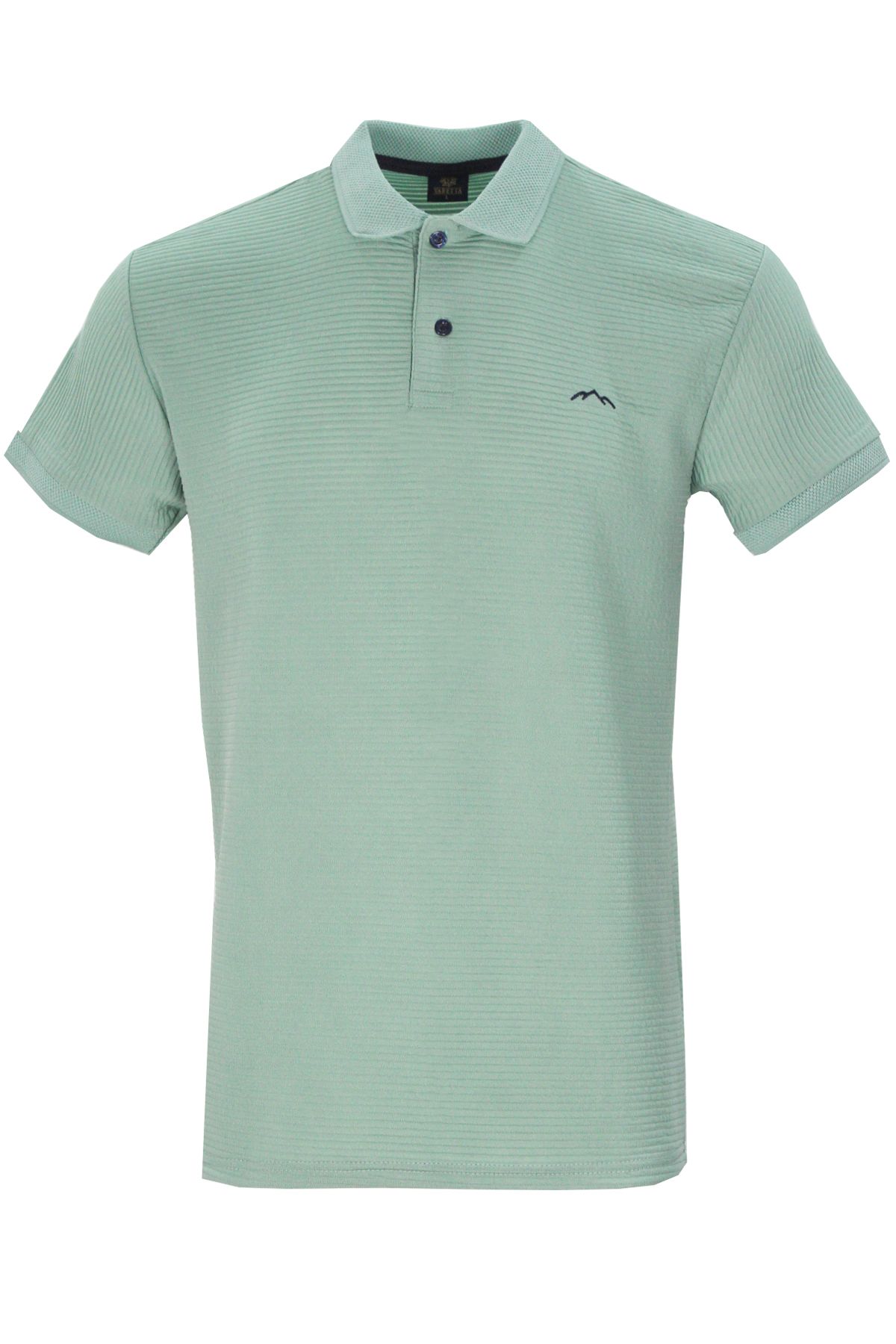 Varetta Erkek Mint Yeşili Polo Yaka Yazlık Pamuklu Kısa Kollu T shirt