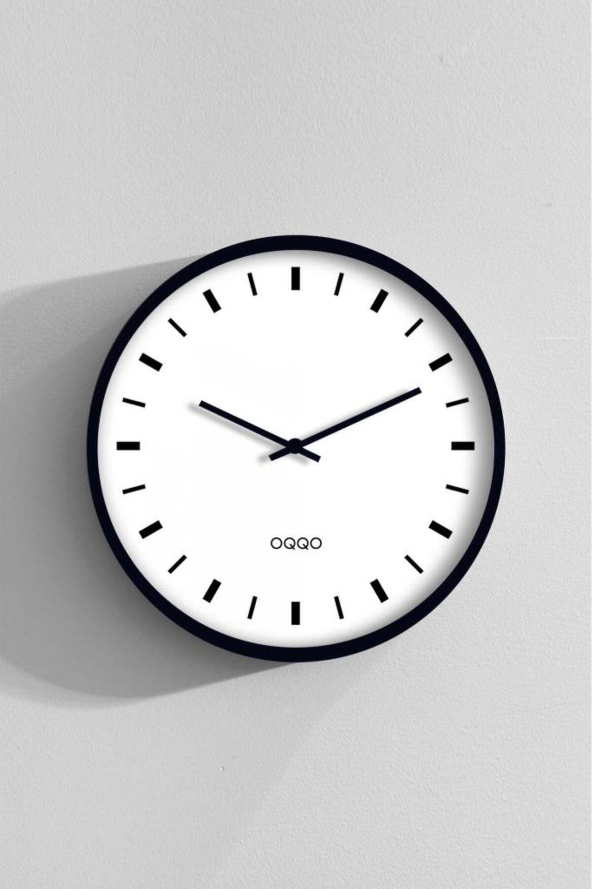 OQQO 11-classical 30 Cm El Yapımı Ahşap Duvar Saati