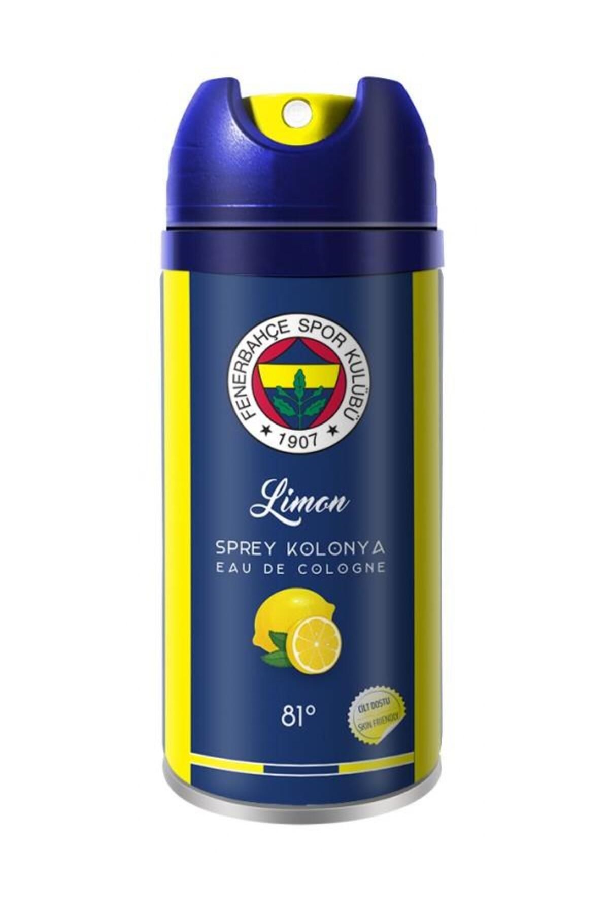 Fenerbahçe Sprey Limon Kolonyası 81° - 150 ml