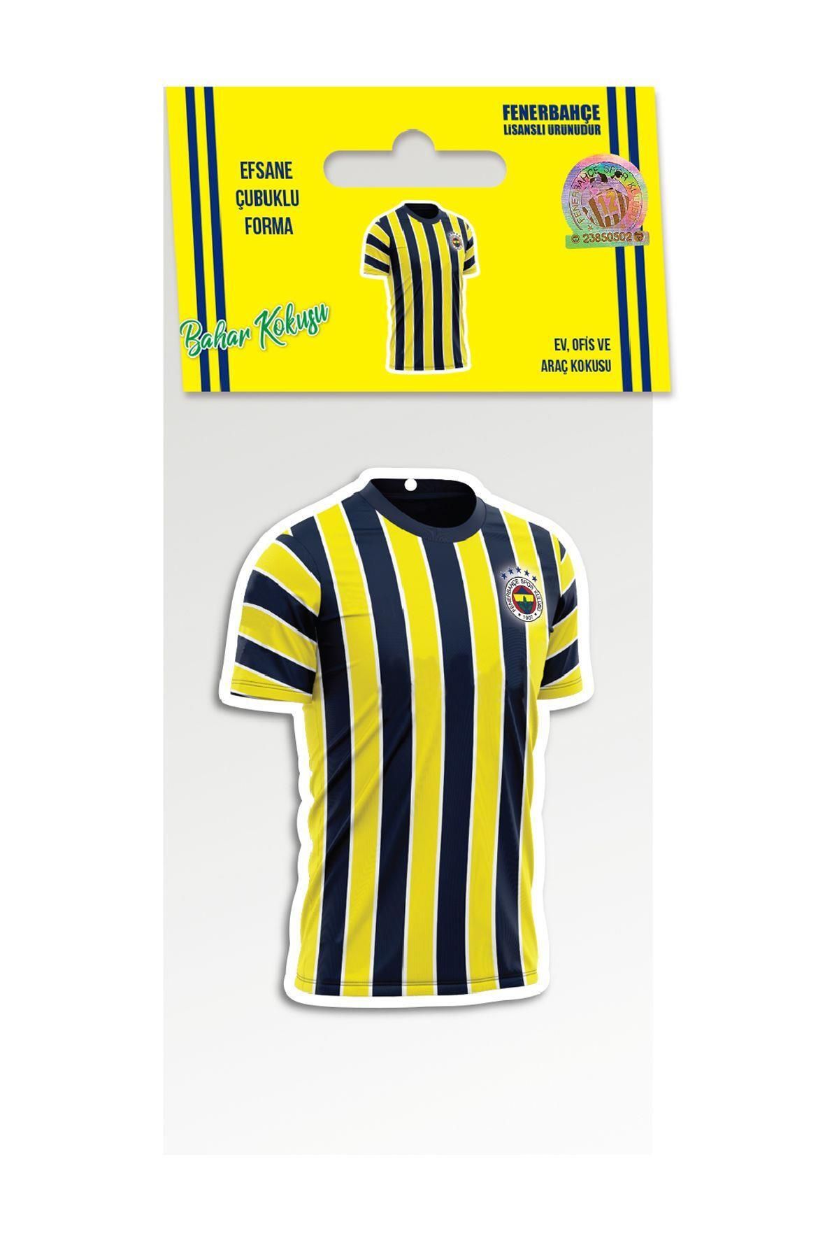 Fenerbahçe Lisaslı 5 Yıldızlı Taraftarlı Formalı - Armalı (LOGOLU) - 100 Yıl Logolu Asma Oto Koku