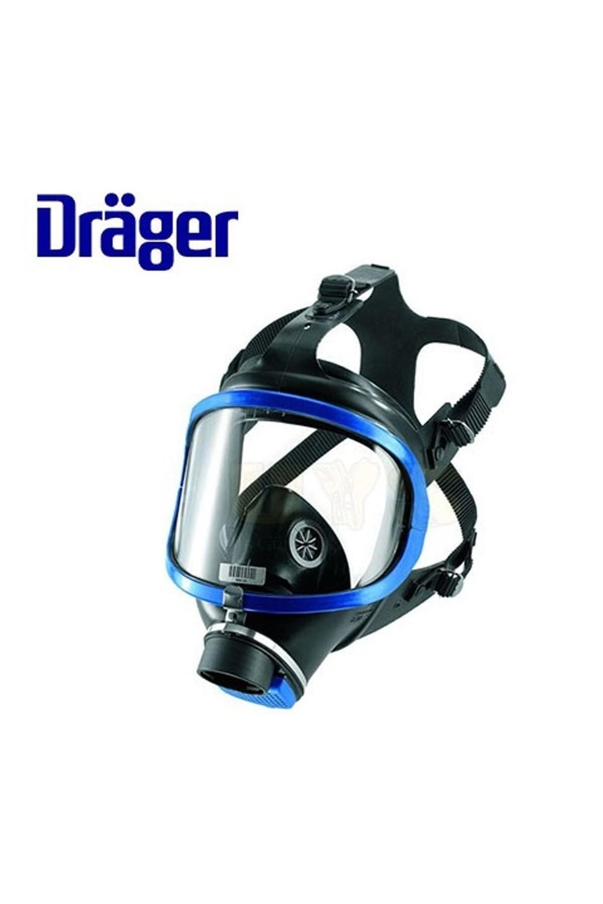 Dräger Drager X-plore® 6300 Tam Yüz Gaz Maskesi Mavi Renk X 5 Adet