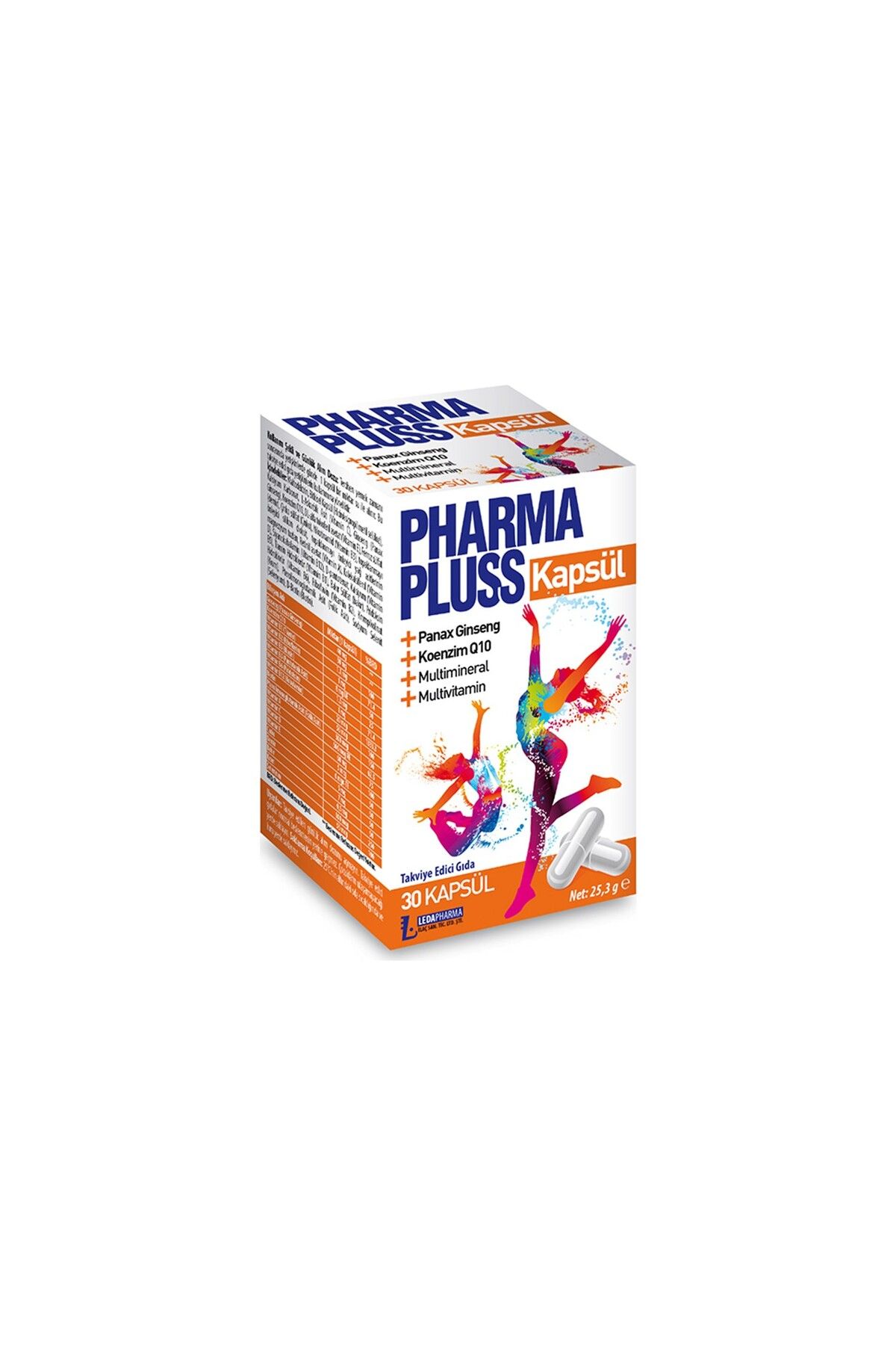 ledafarma Pharma Pluss 30 Kapsül (pharmaton Muadili)