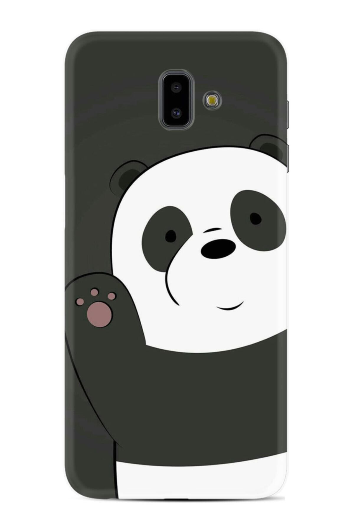 Kılıfland Samsung Galaxy J6 Plus Kılıf Desenli Hello Panda 1709