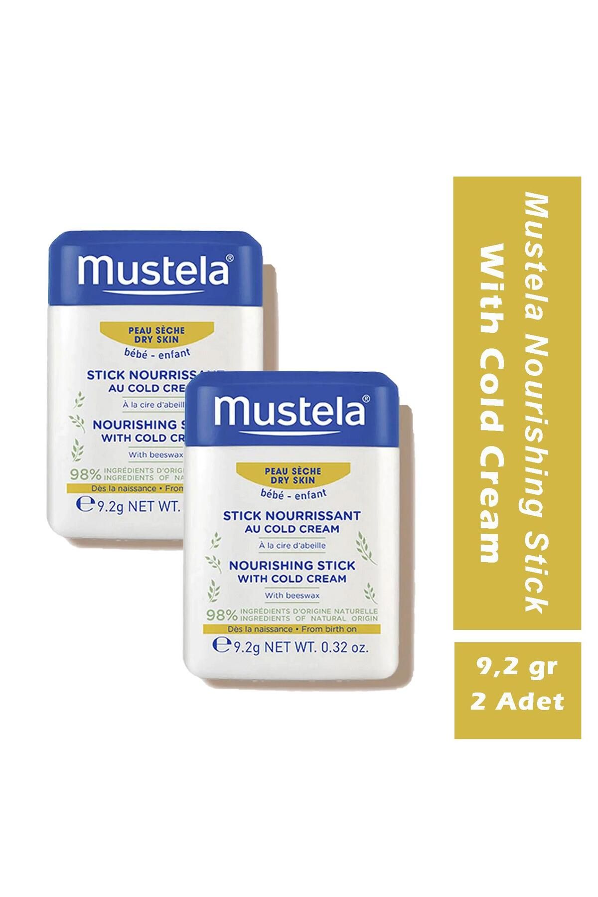 Mustela Nourishing Stick With Cold Cream 9,2 gr 2 Adet