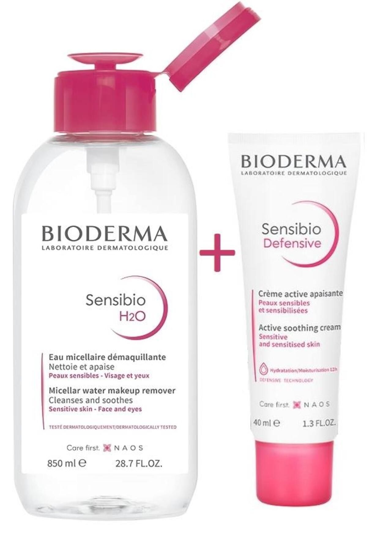 Bioderma Sensibio H2o 850 ml Sensibio Defensive Cream 40 ml
