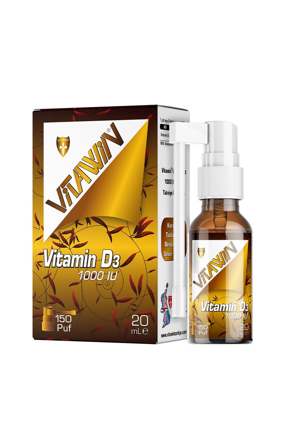 Vitawin Vitamin D3 1000 Uı 20 ml