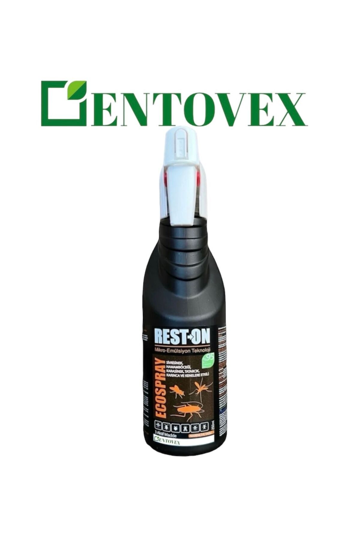 ENTOVEX Entosav Reston 250 ml Portakal Kokulu Sivrisinek,karasinek,yakarca,kene,karınca,hamamböceği Ilacı
