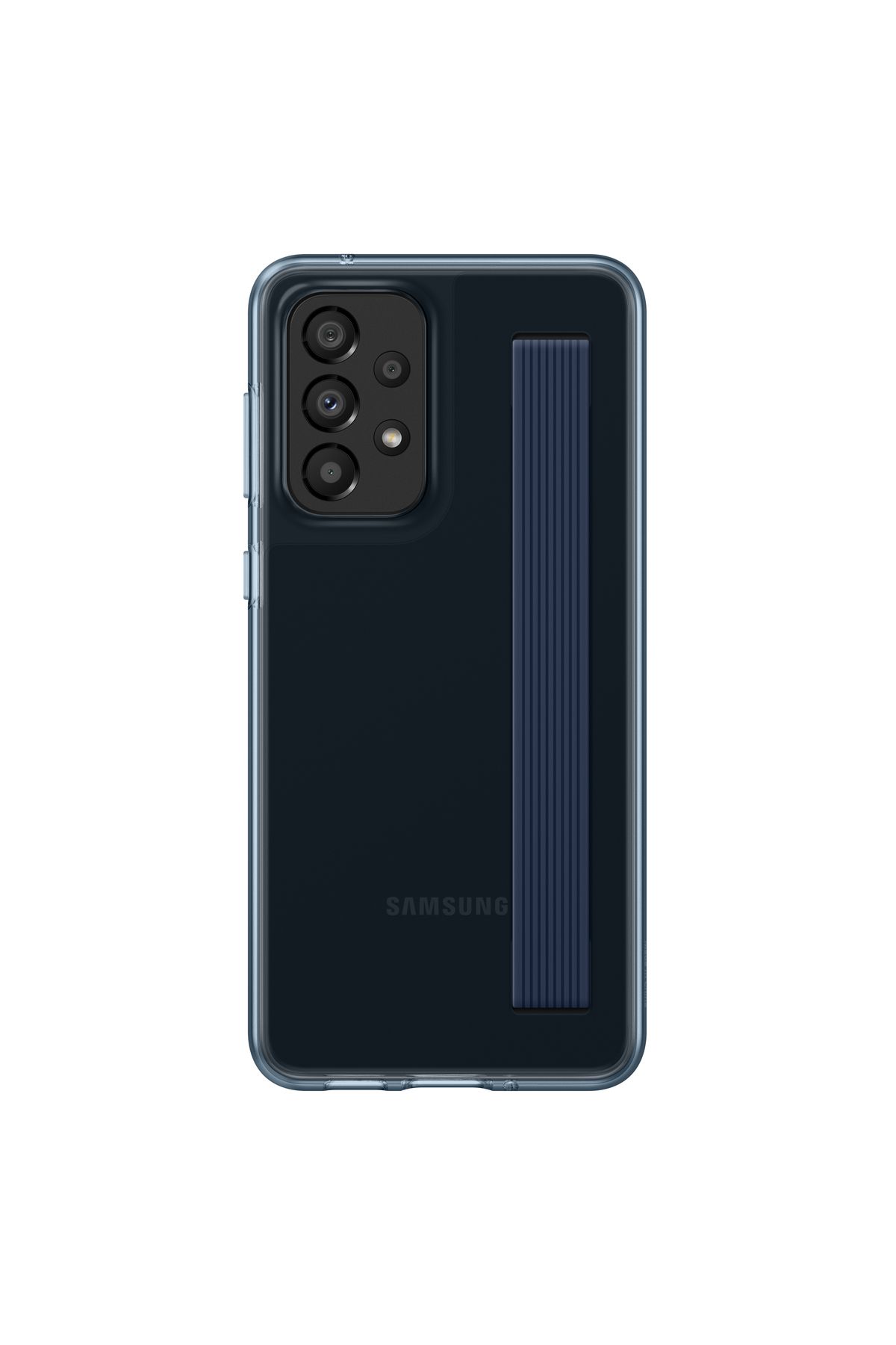 Samsung Galaxy A33 Ince Kordonlu Kılıf - Siyah