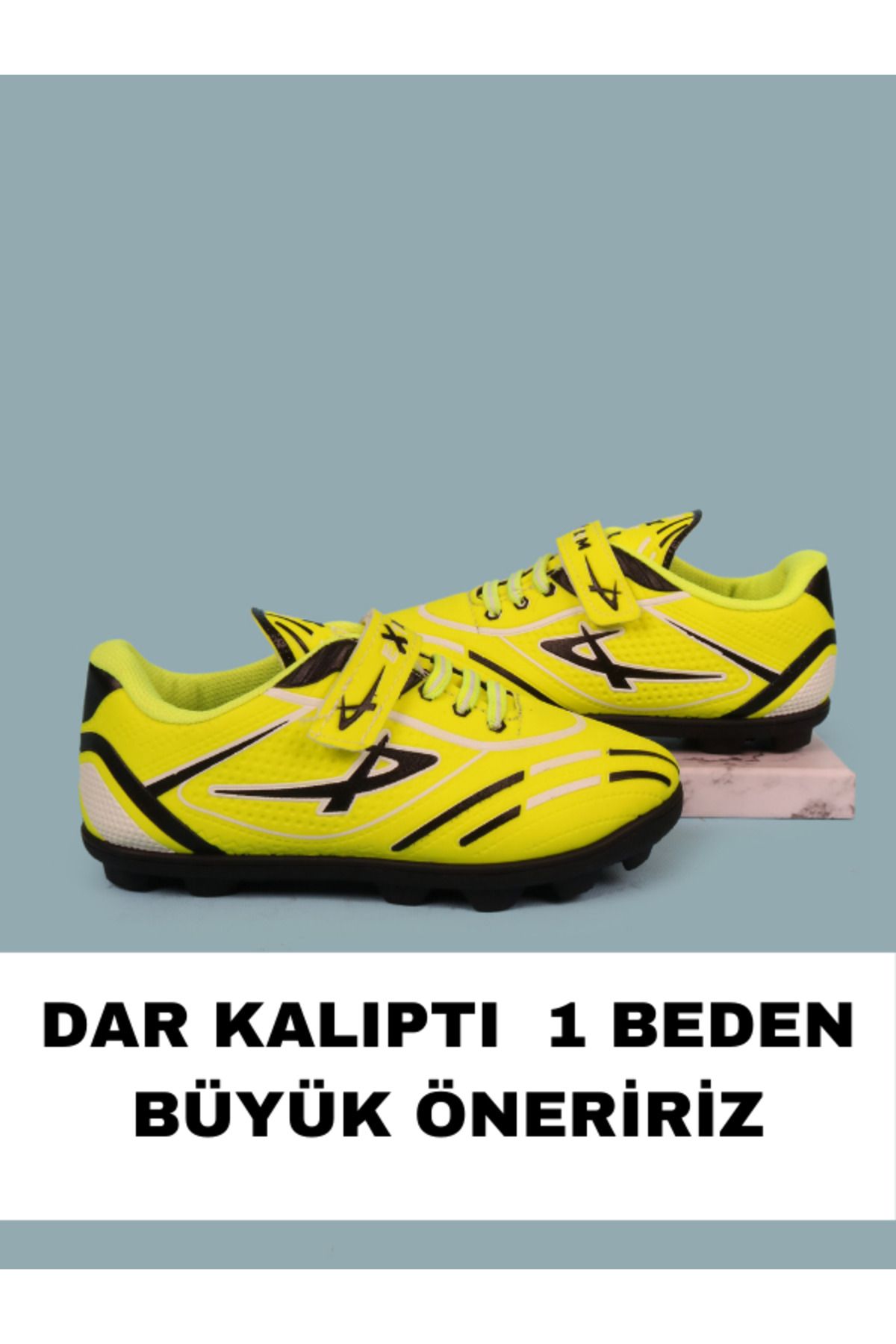 AYN-Shoes Çocuk Renkli-Sarı Mercury Futbol Ayakkabısı