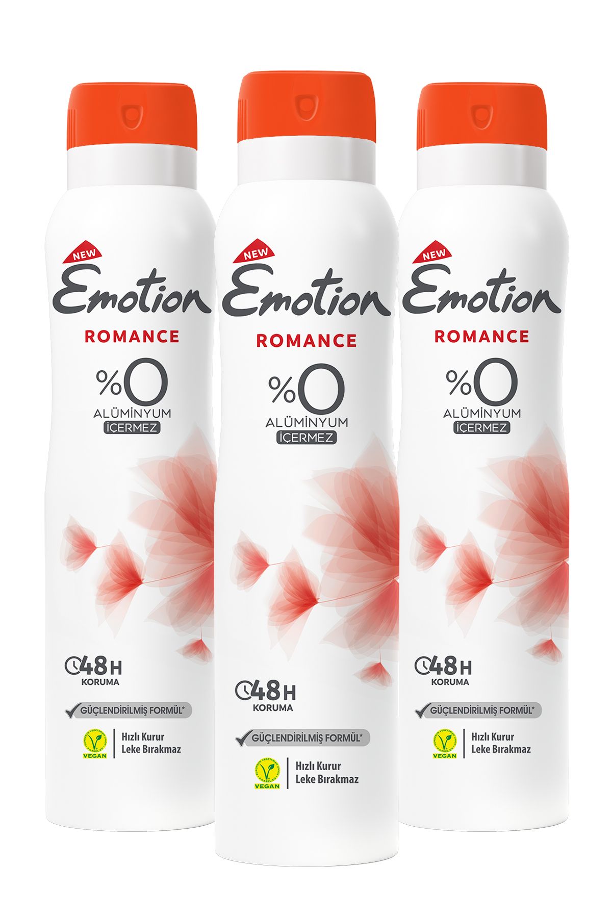 Emotion Romance Kadın Deodorant 3x150ml