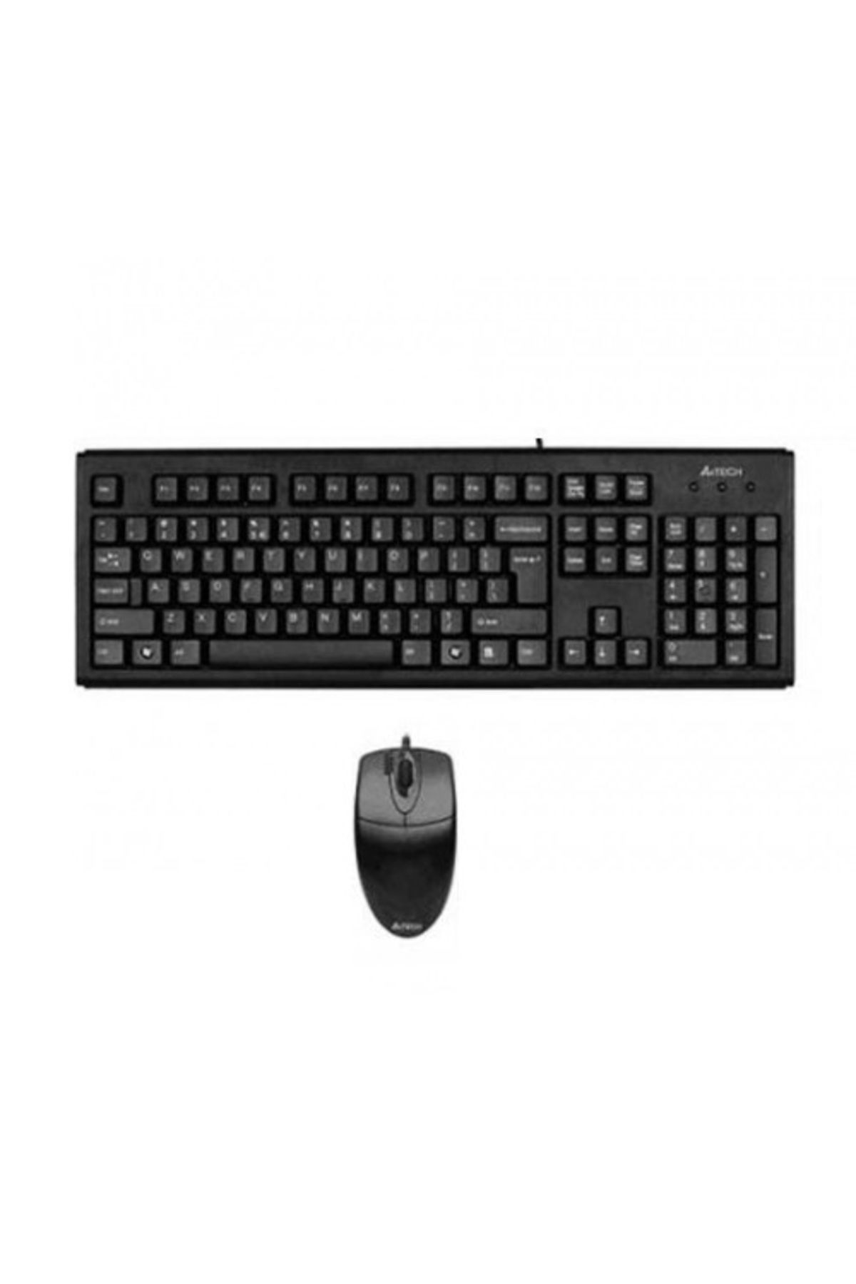 A4 Tech Km-72620d Kbl Usb Q Klavye-mouse Set,siyah