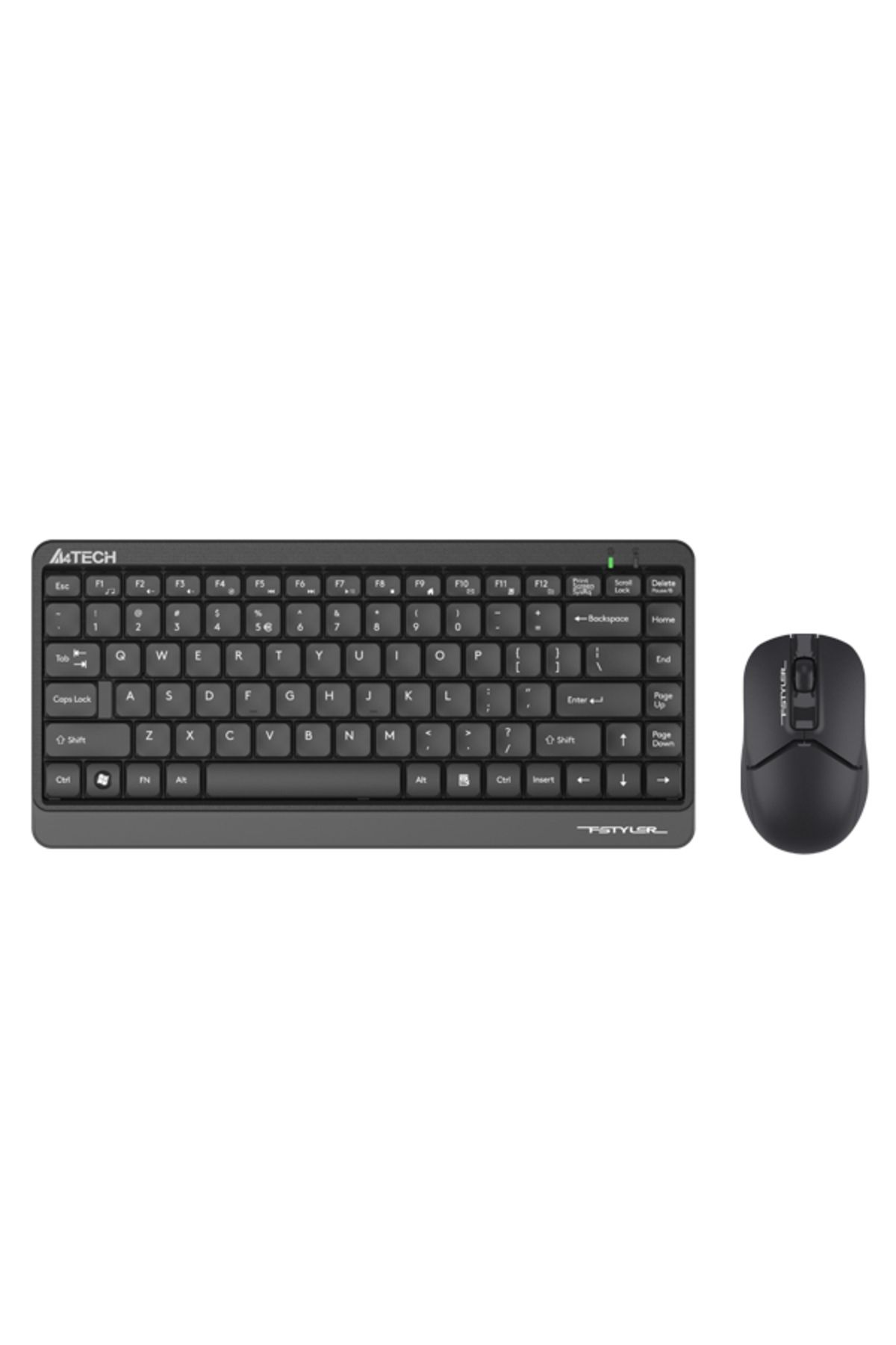 A4 Tech Fg1112 Black Tr Q Usb 2.4g Siyah Kablosuz Mini Klavye Mouse Set