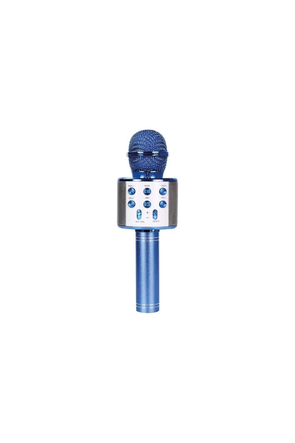 Sunix Bluetooth Kareoke Mikrofon Mavi Mcf-10