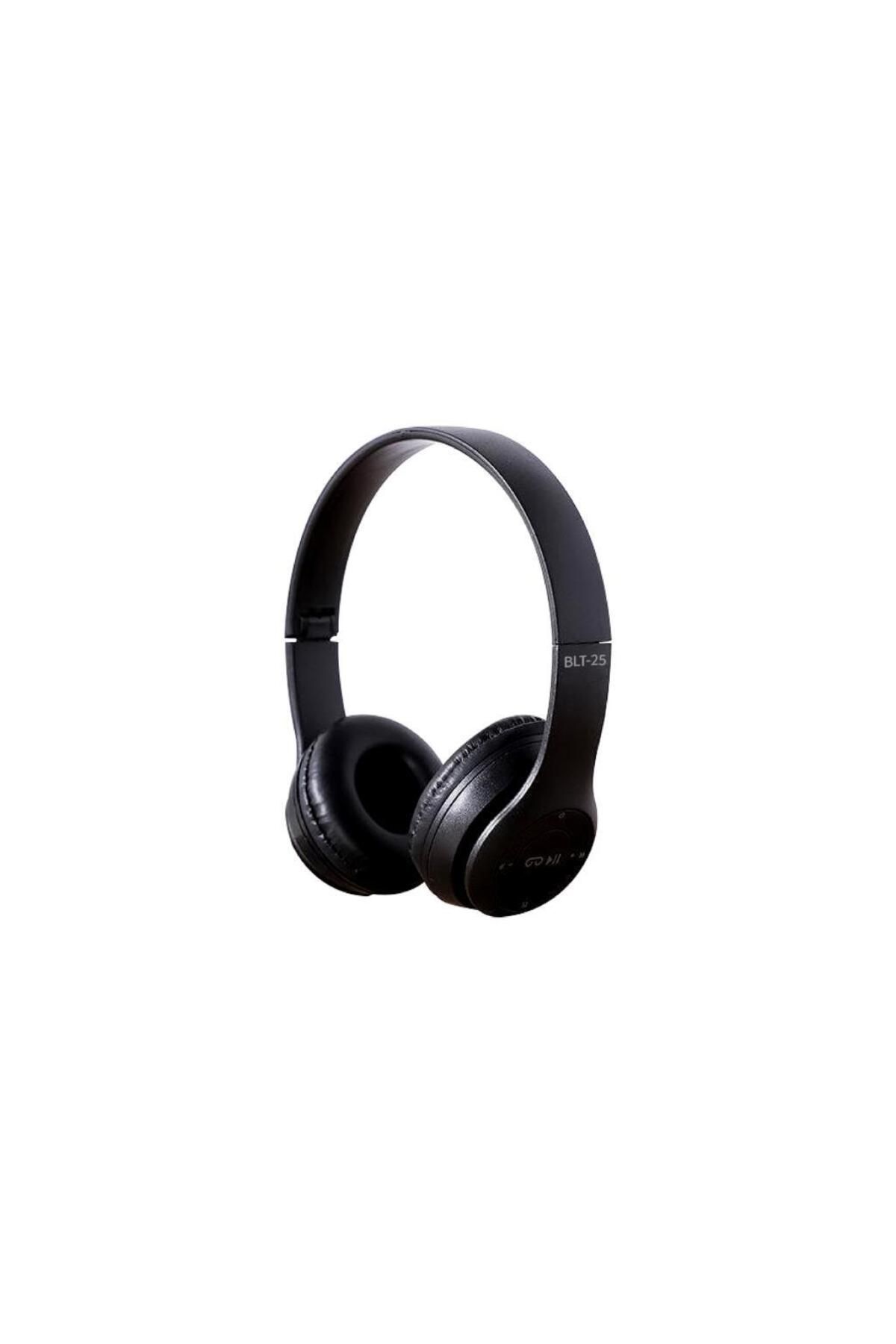 Sunix Wireless 5.0 Stereo Kulak Üstü Bluetooth Kulaklık Siyah Blt-25