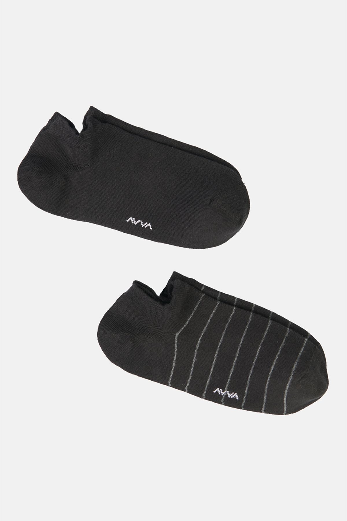 Avva Erkek Siyah Sneaker Çorap E008552