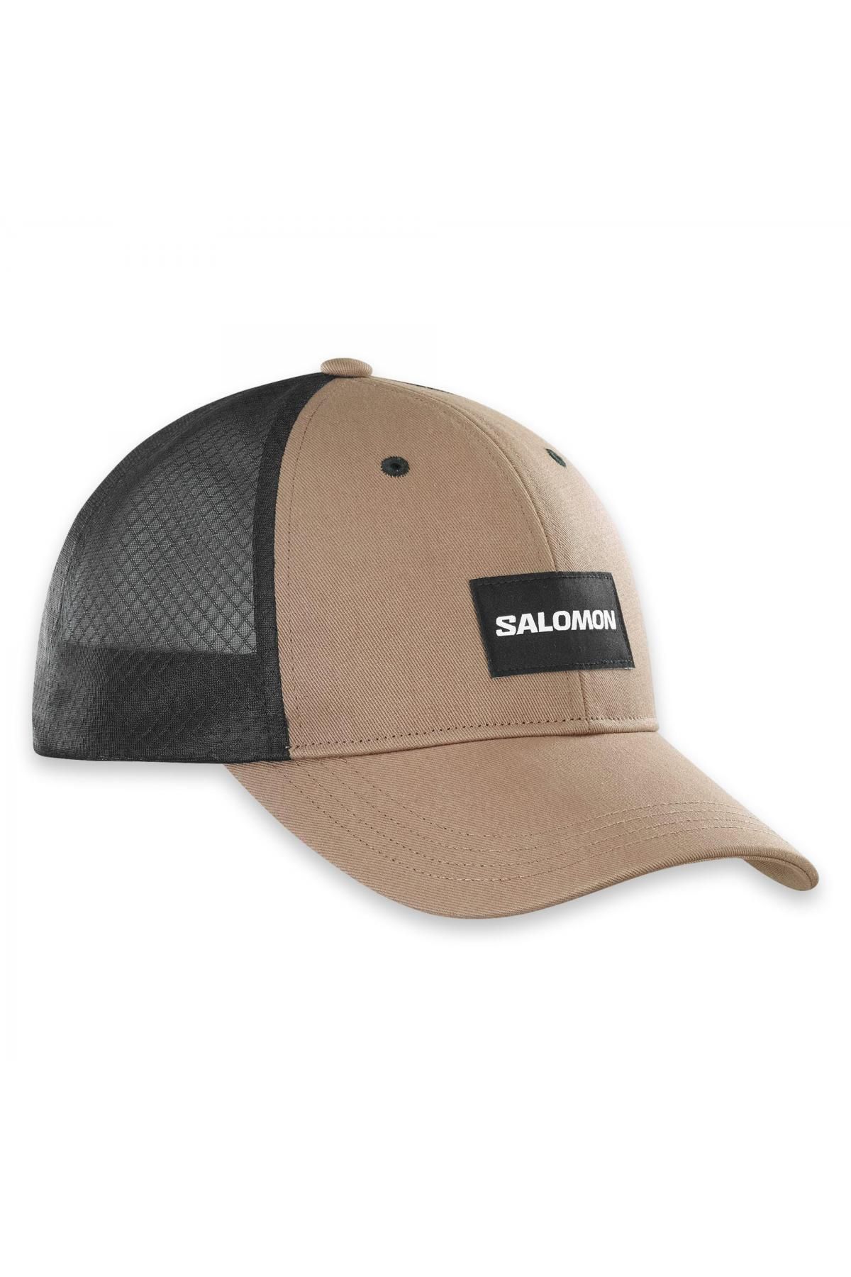 Salomon Lc2024100 Trucker Curved Cap Kahverengi Unisex Şapka