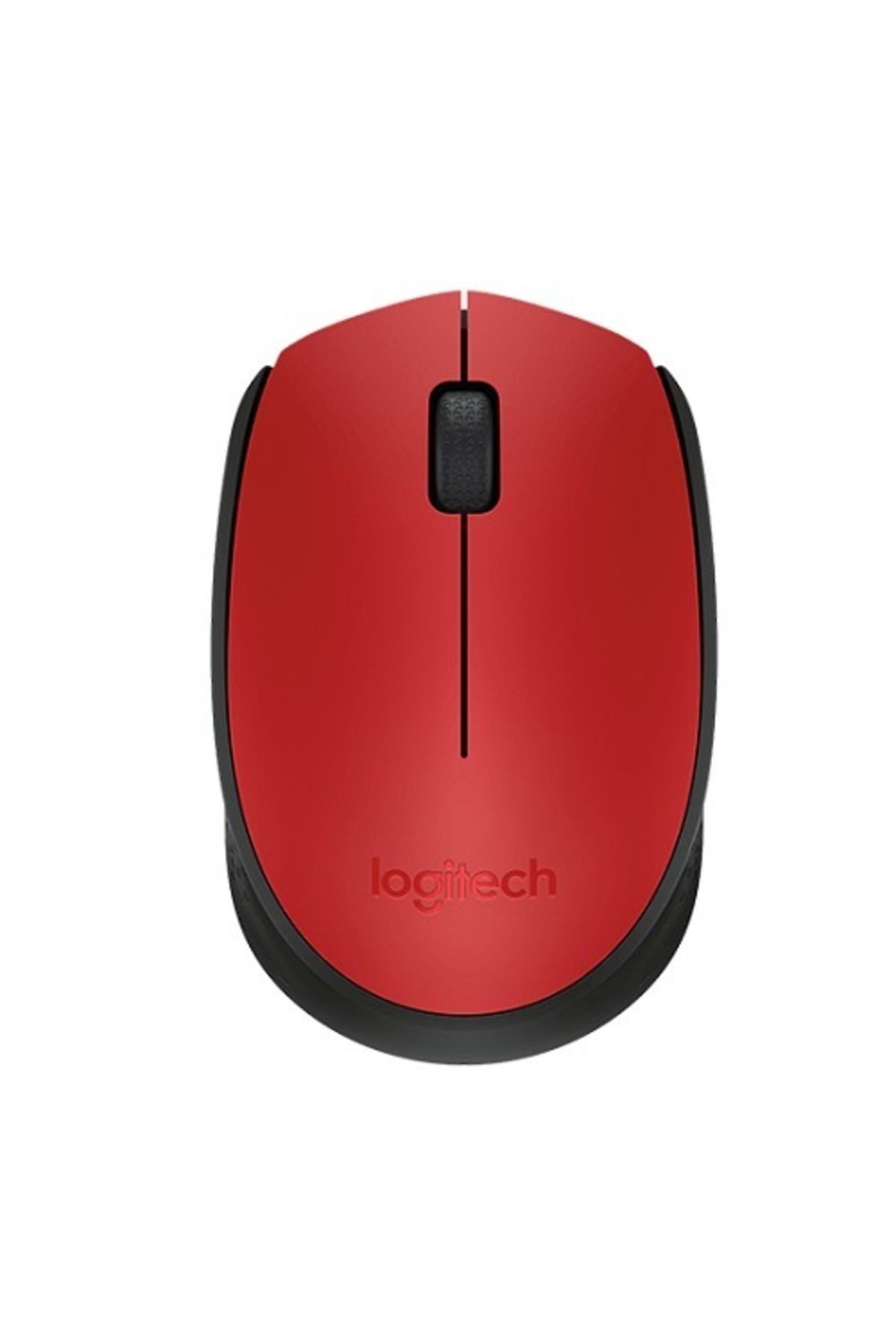 logitech M171 USB Alıcılı Kablosuz Kompakt Mouse - Kırmızı