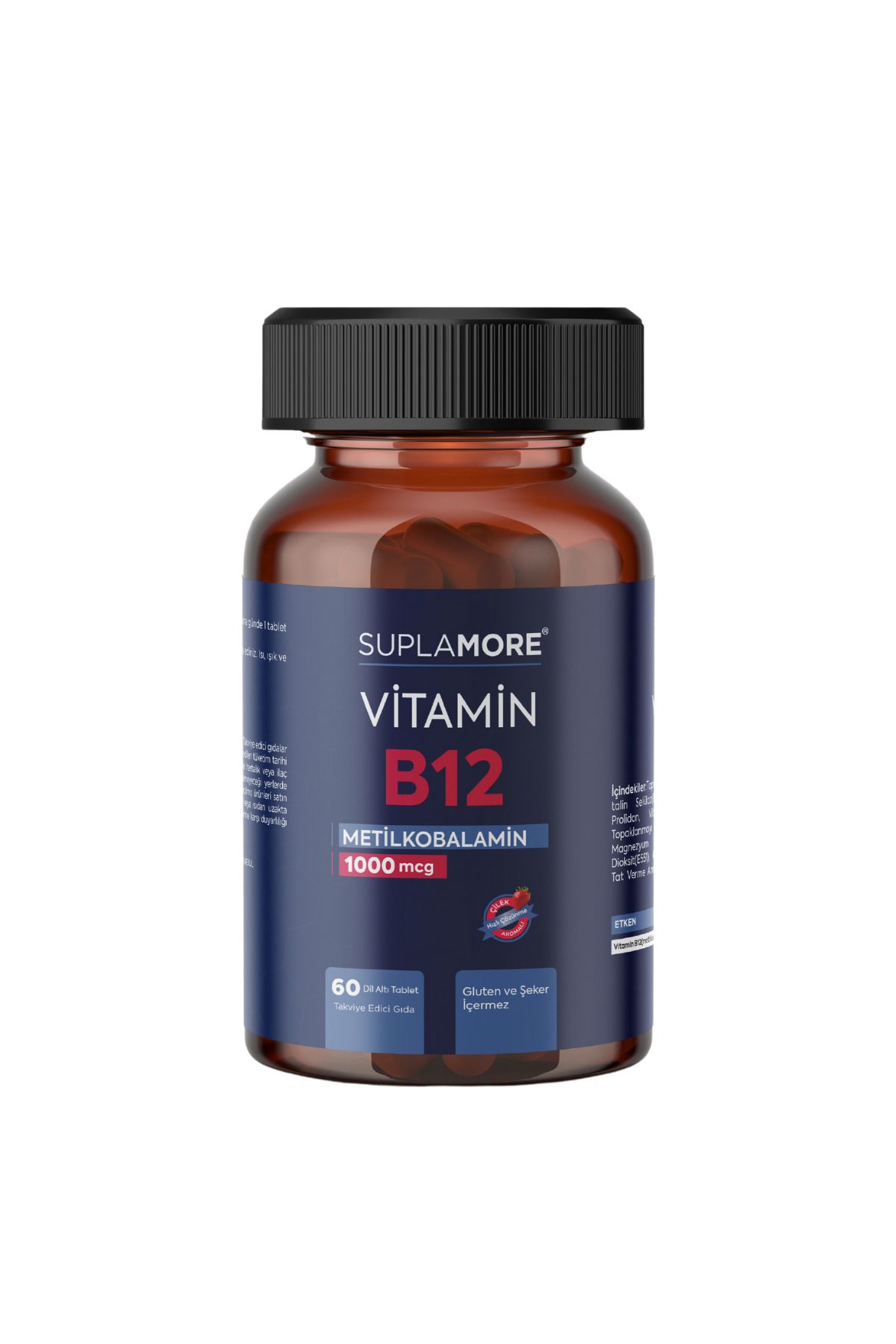 Suplamore Vitamin B12 1000 Mcg Metilkobalamin 60 Dil Altı Tablet