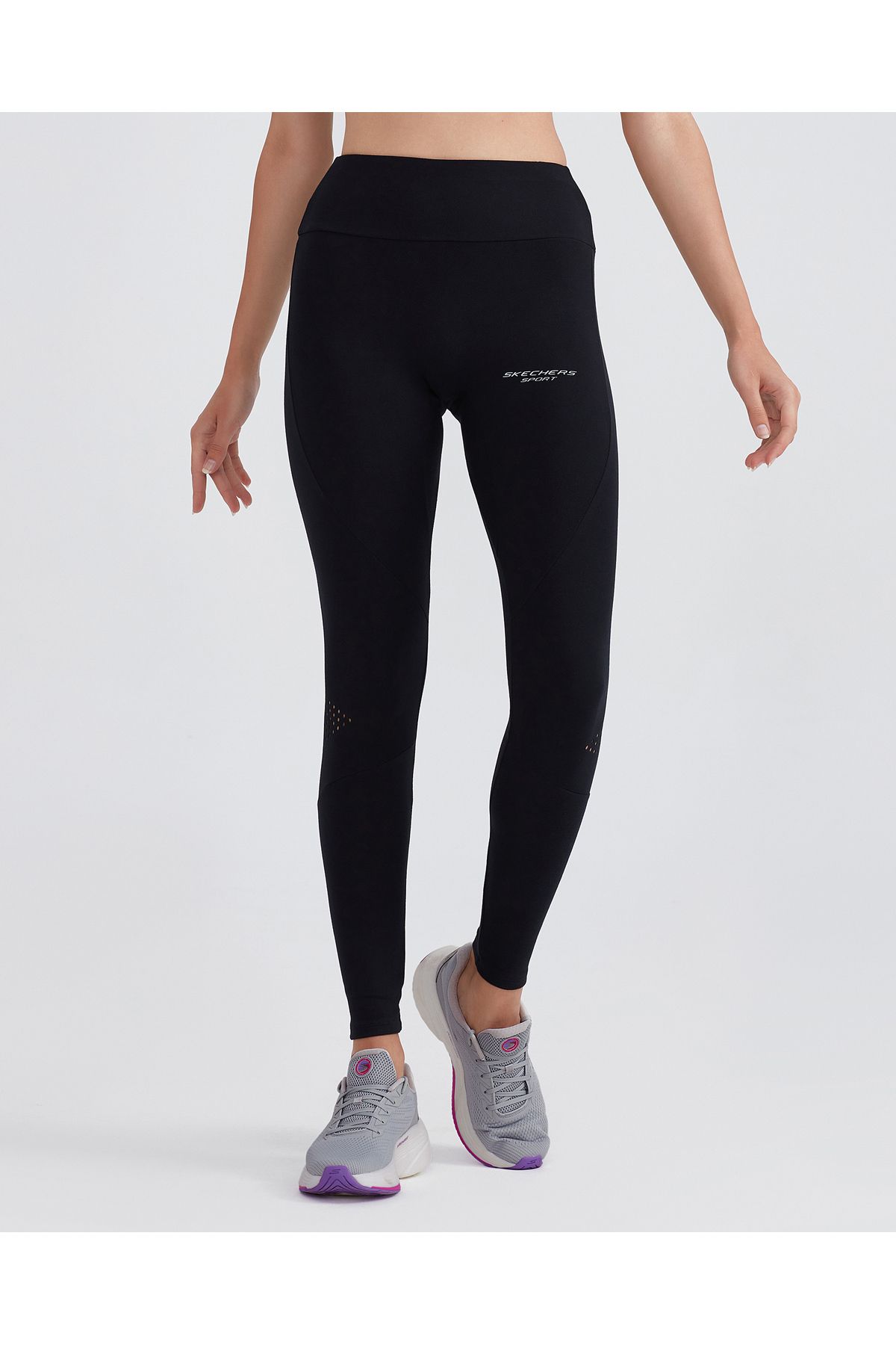 Skechers W Performance Coll. Ankle Legging Kadın Siyah Tayt S232329-001