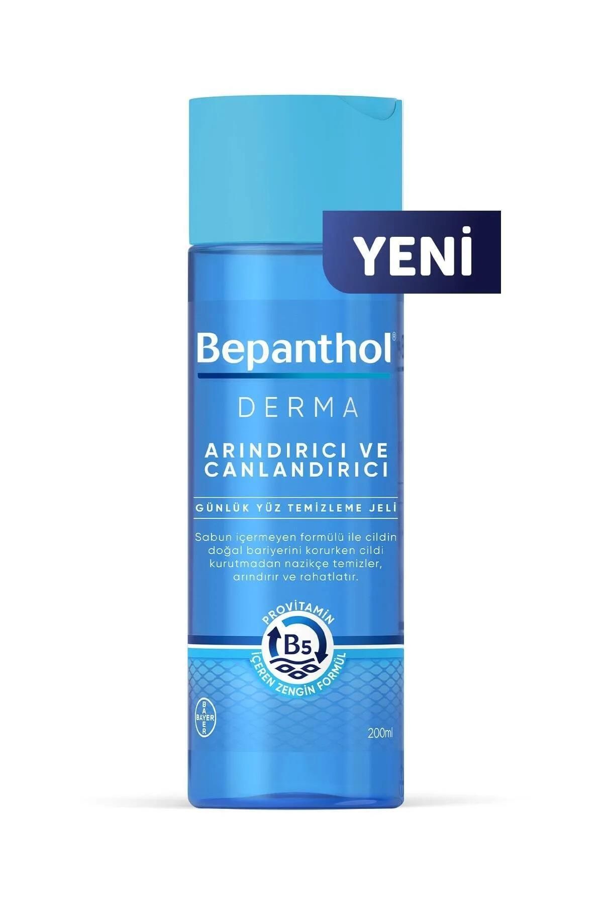 Bepanthol Derma Arındırıcı & Canlandırıcı Günlük Yüz Temizleme Jeli200 ml