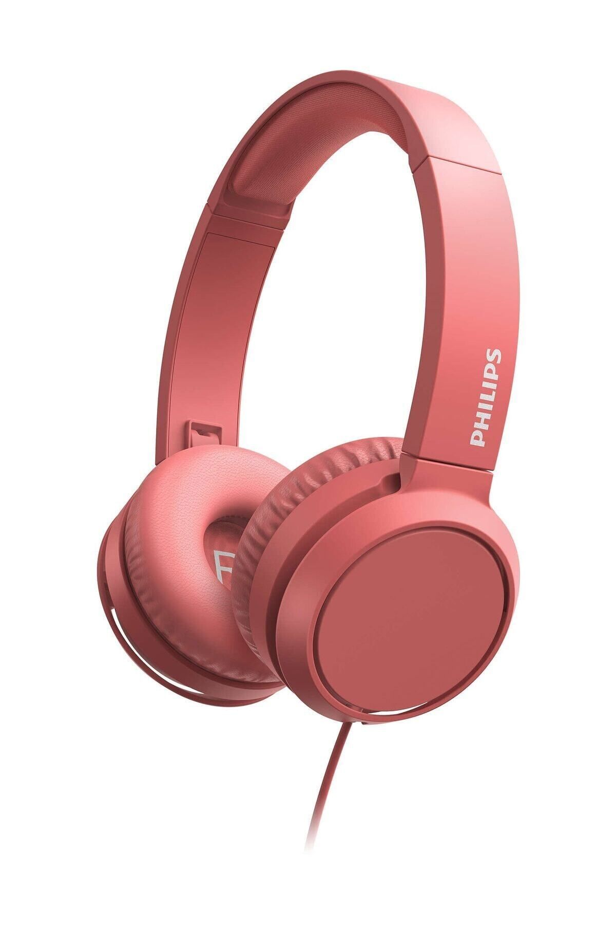 Philips Tah4105rd Kırmızı Mikrofonlu Kablolu Kulak Üstü Kulaklık