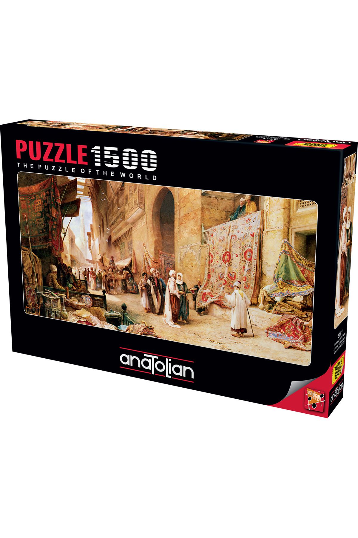 Anatolian Puzzle 1500 Parçalık Puzzle / Kahire'de Halı Pazarı - Kod:3751