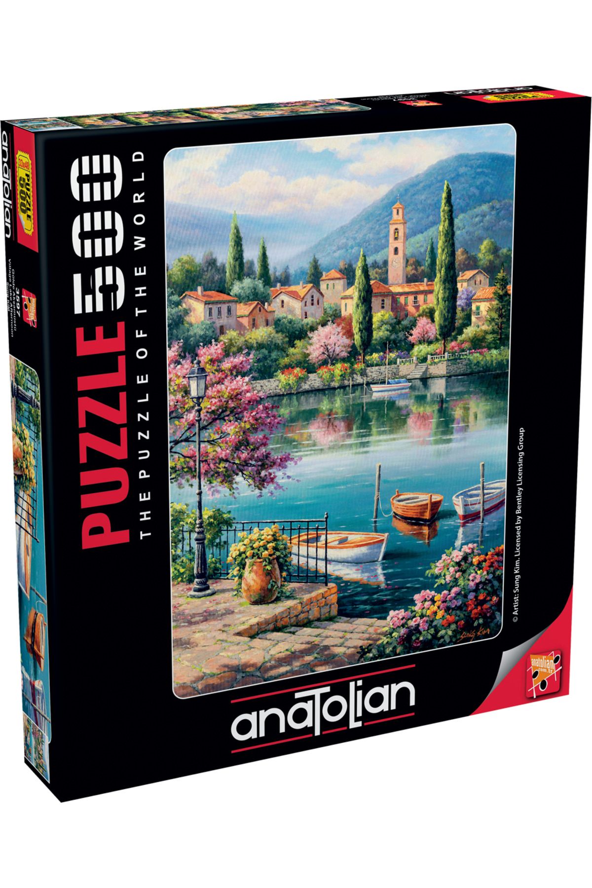 Anatolian Puzzle 500 Parçalık Puzzle / Gölde Akşamüstü - Kod:3597