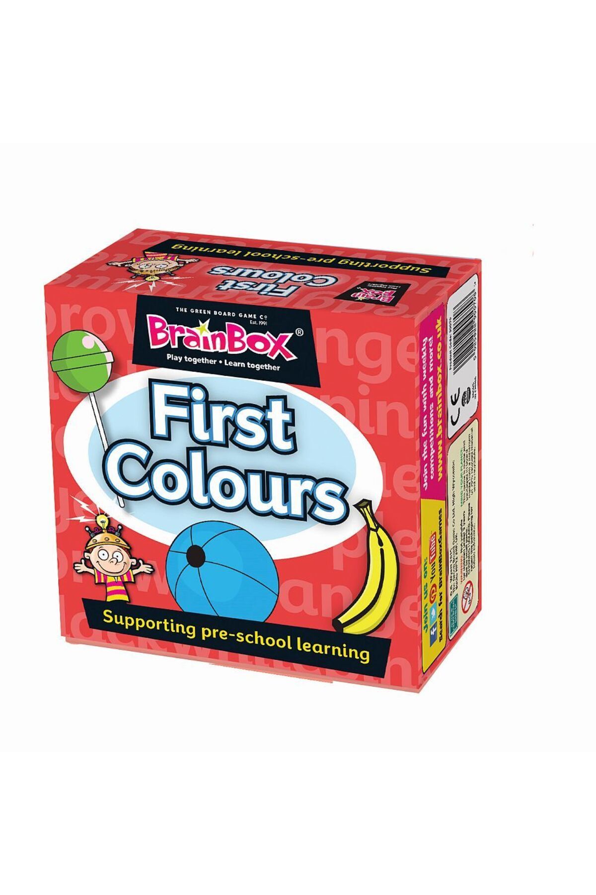 Genel Markalar Brainbox Ilk Renklerim Ingilizce Eğitici Oyun Kartları