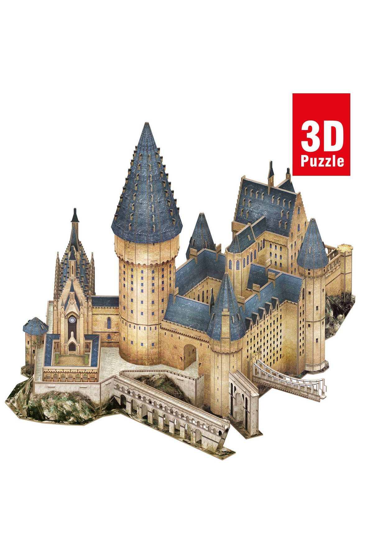 Genel Markalar 3d Puzzle Harry Potter Hogwarts Büyük Salon