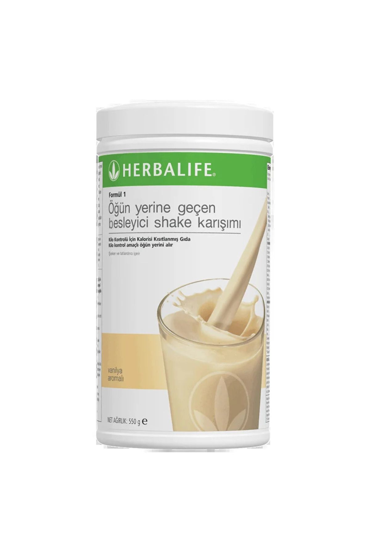 Herbalife vanilya aromalı shake