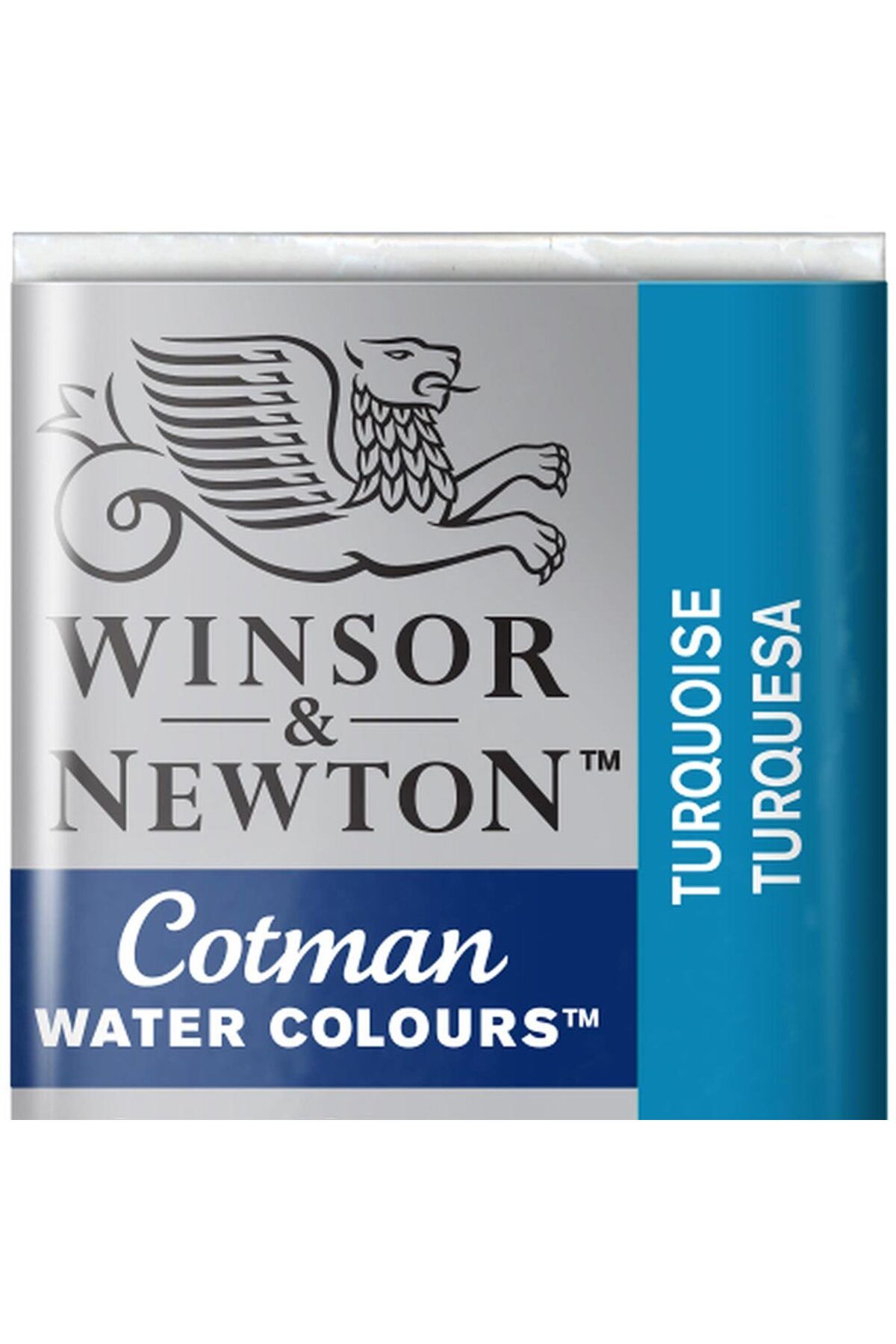Winsor Newton Cotman Sulu Boya Yarım Tablet Turquoise 654
